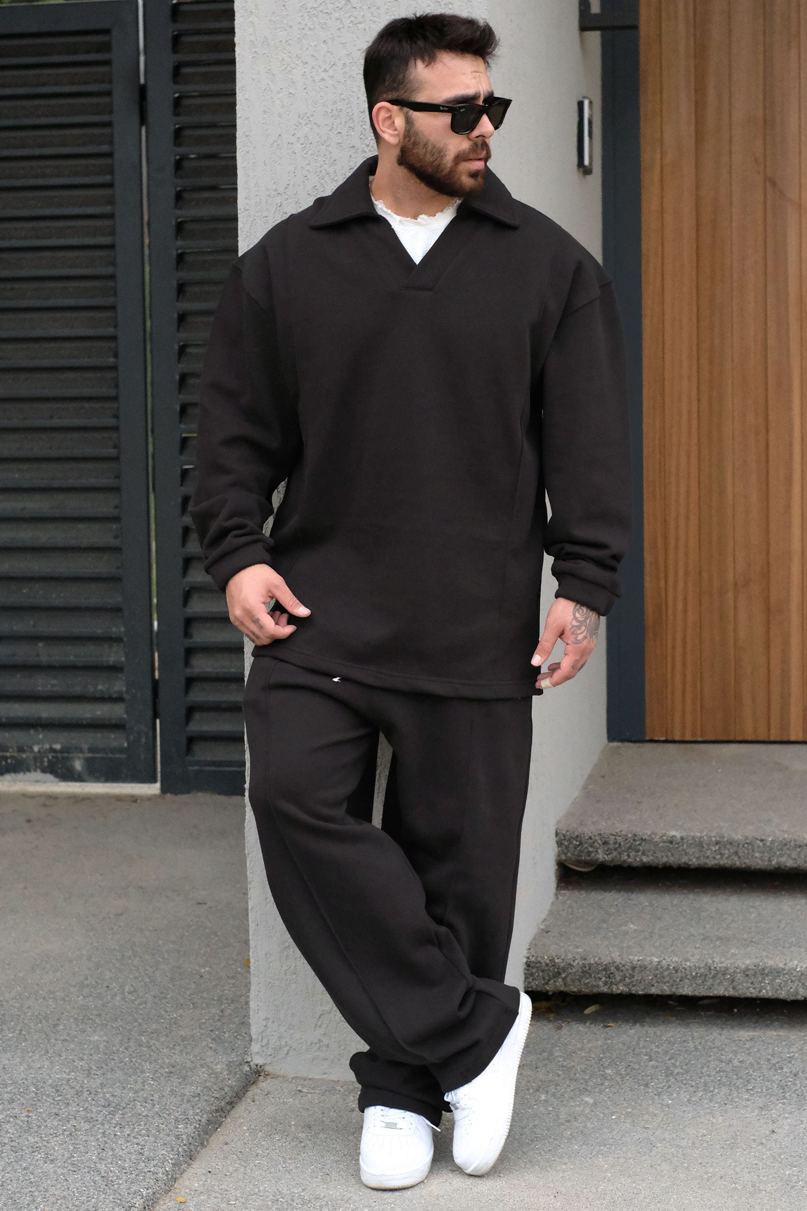 808 Fitil Detay Özel Tasarım Oversize Jogger