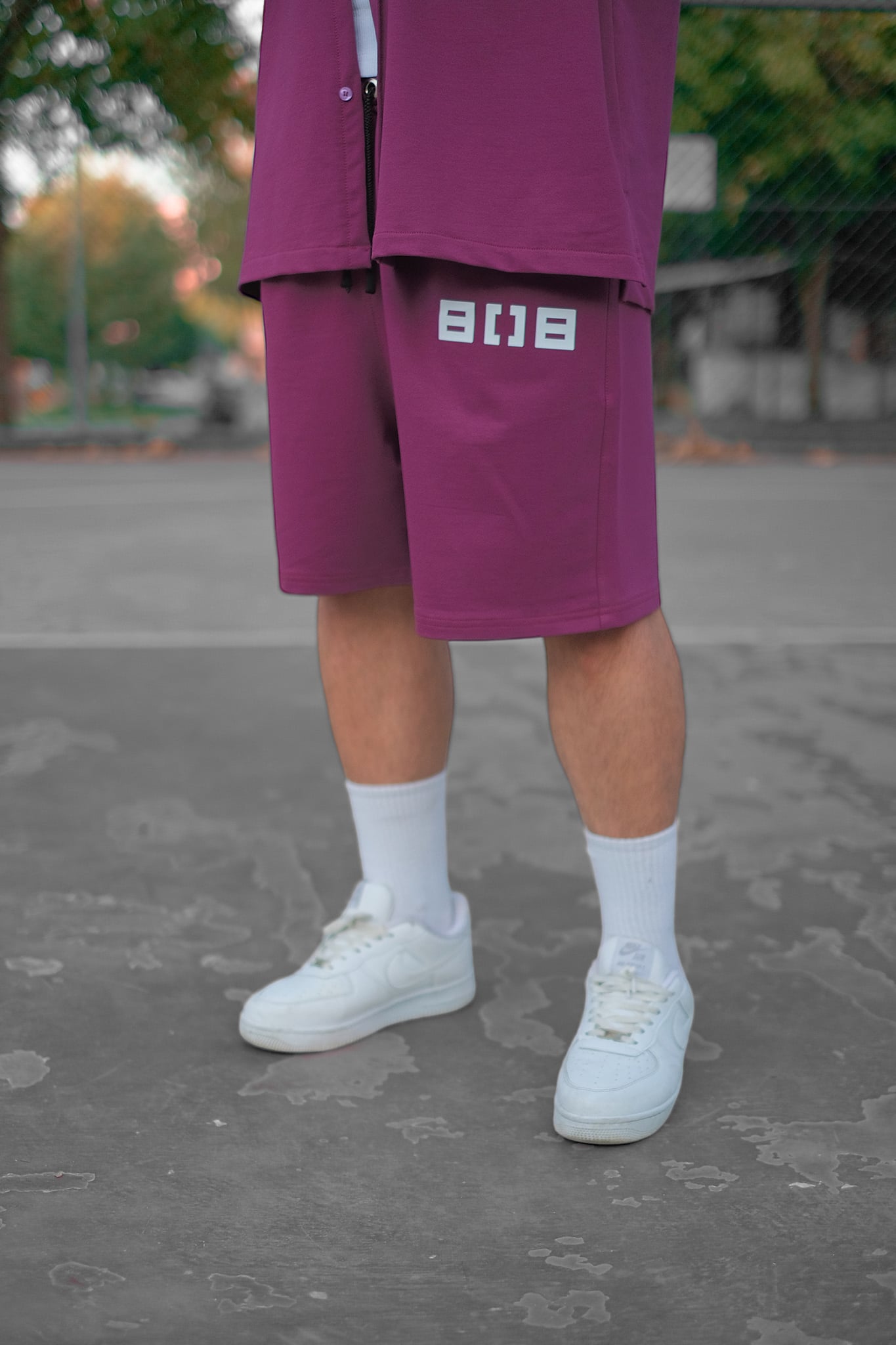 808 Baskılı Şort