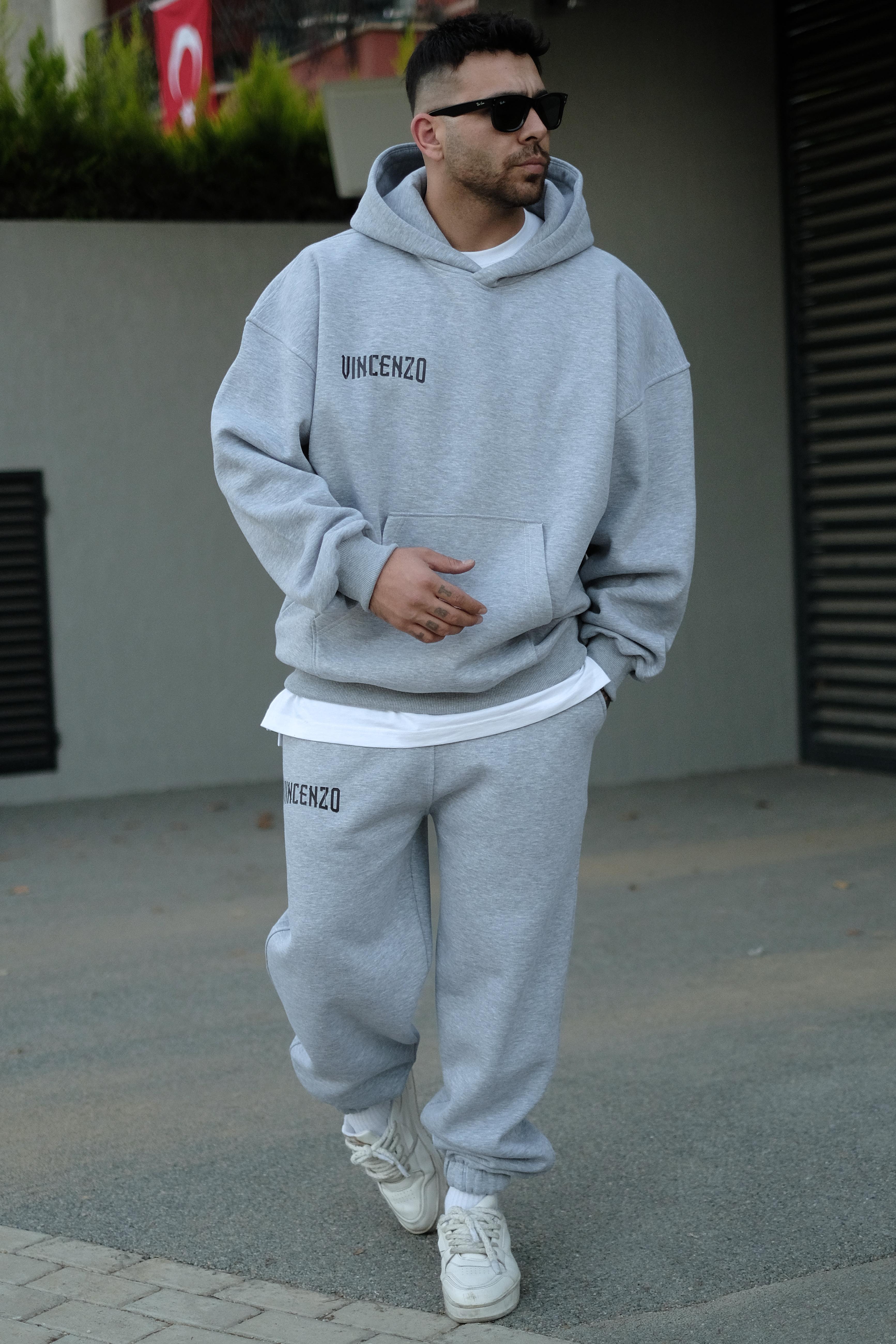 808 Vincenzo Baskılı Özel Tasarım Oversize Jogger