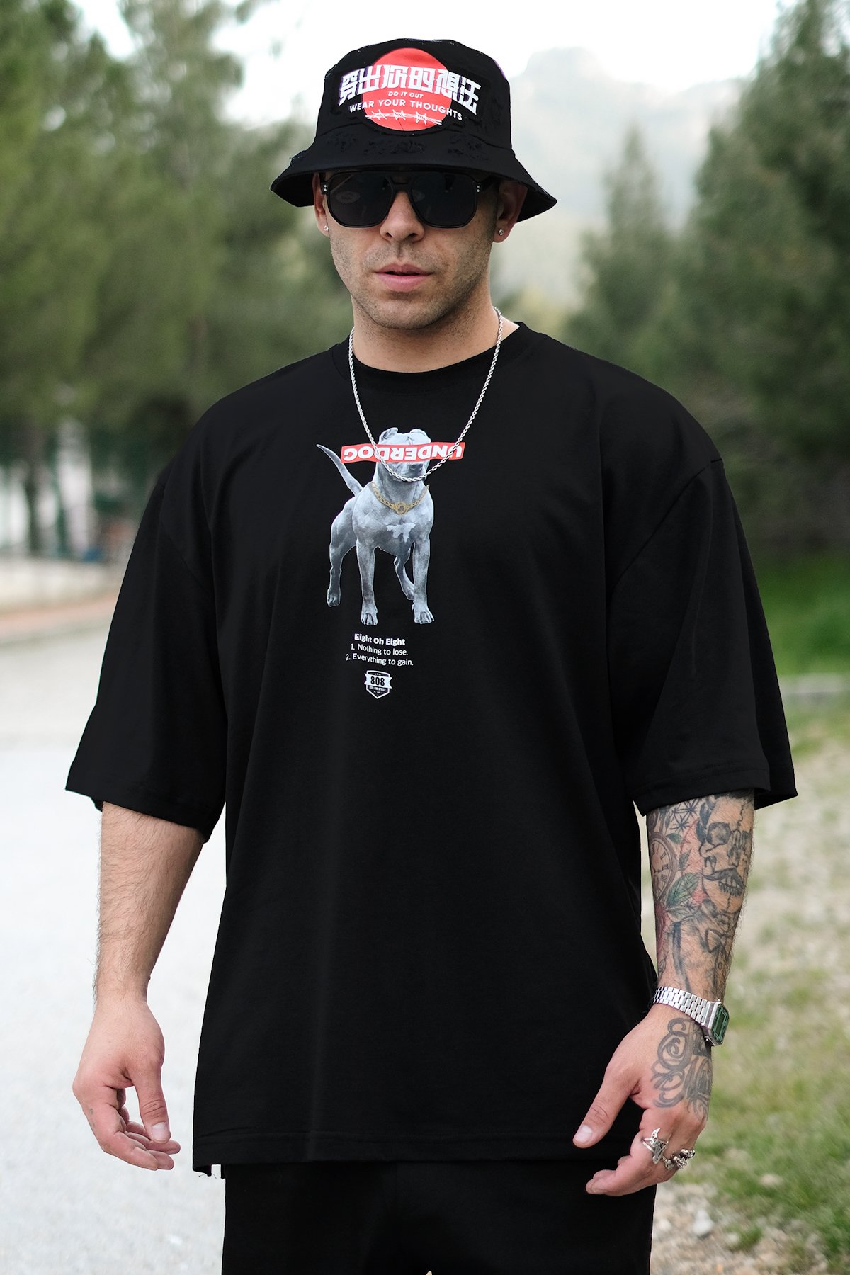 808 Underdog Oversize Tişört