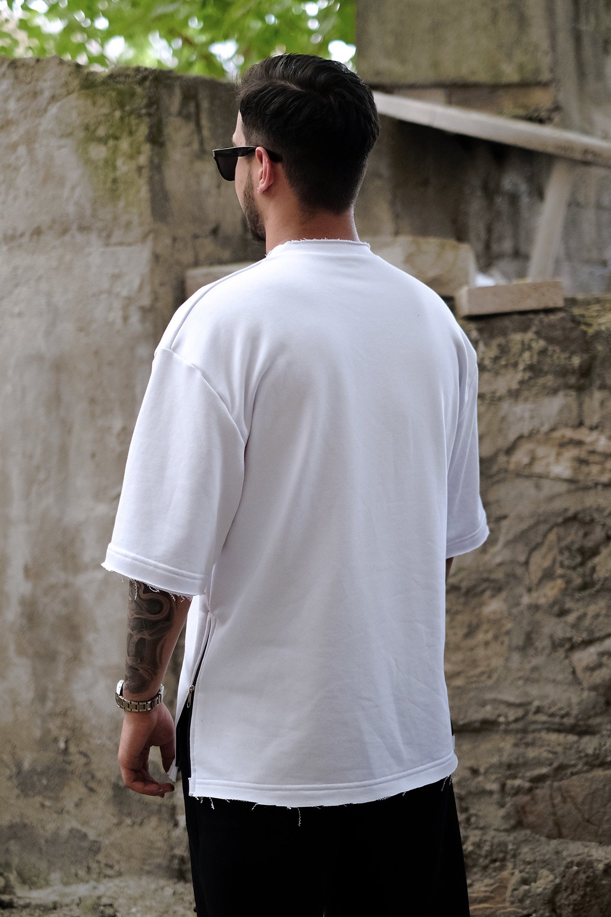 808 Basic Oversize Kalın Tişört