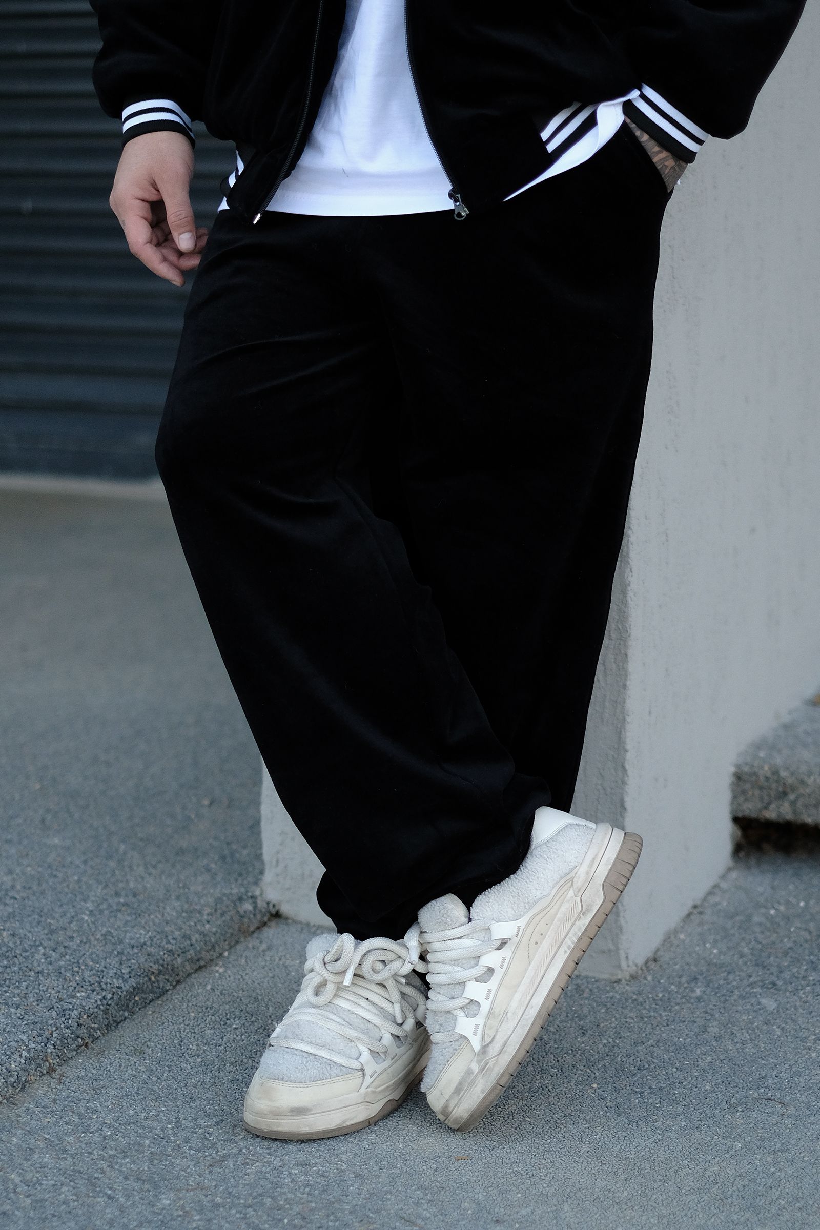 808 Basic Kadife Baggy Jogger