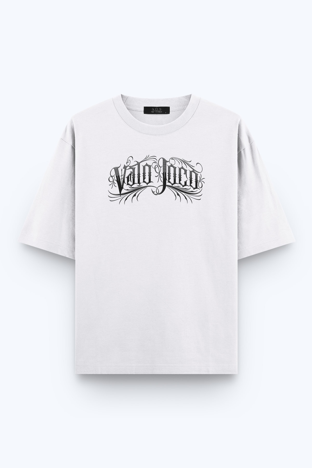 808 FREEDOM Baskılı Oversize Tişört