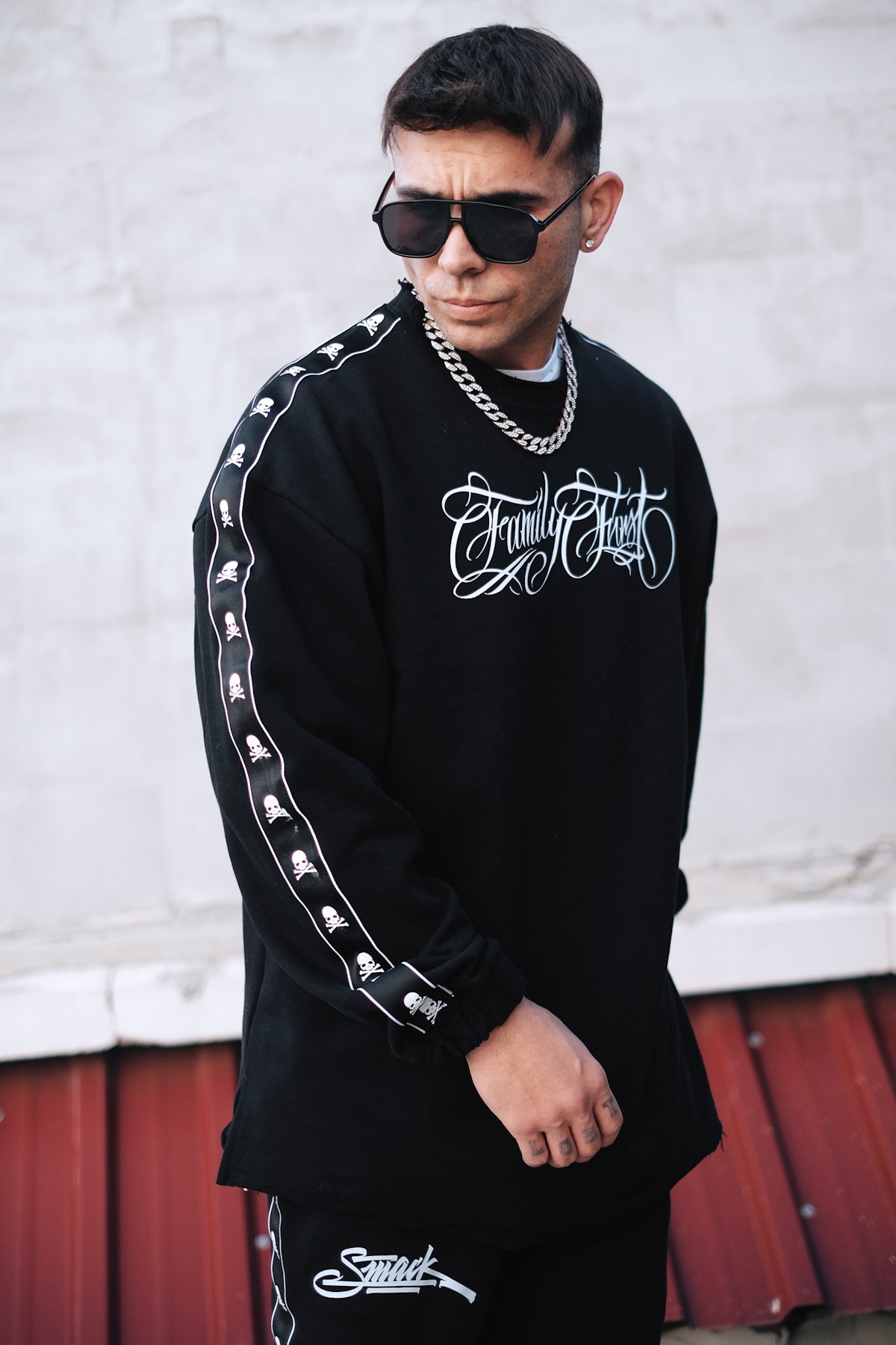 808 Family First Şerit Detay Oversize Sweatshirt