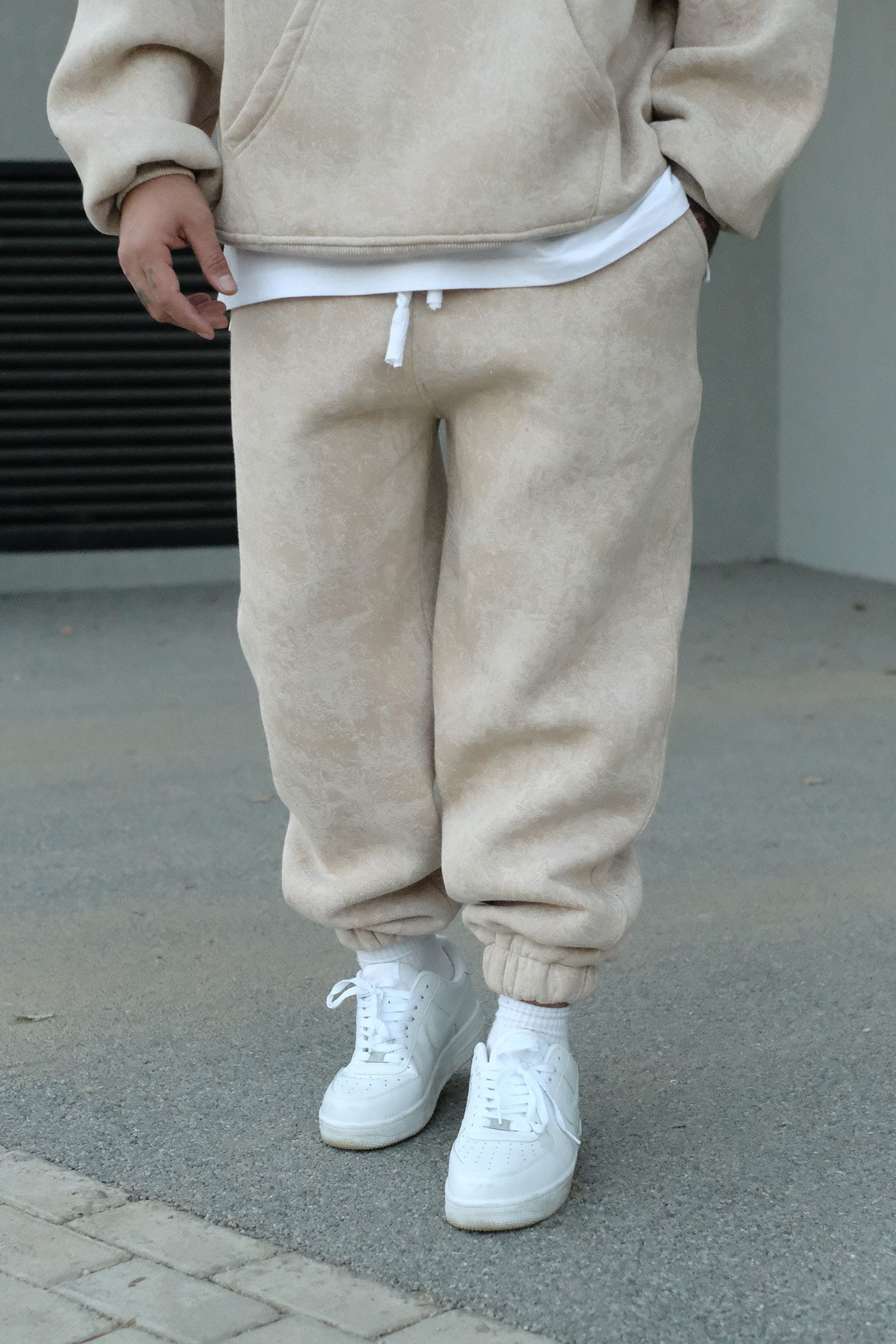 808 Eskitme Efekt Oversize Puff Jogger