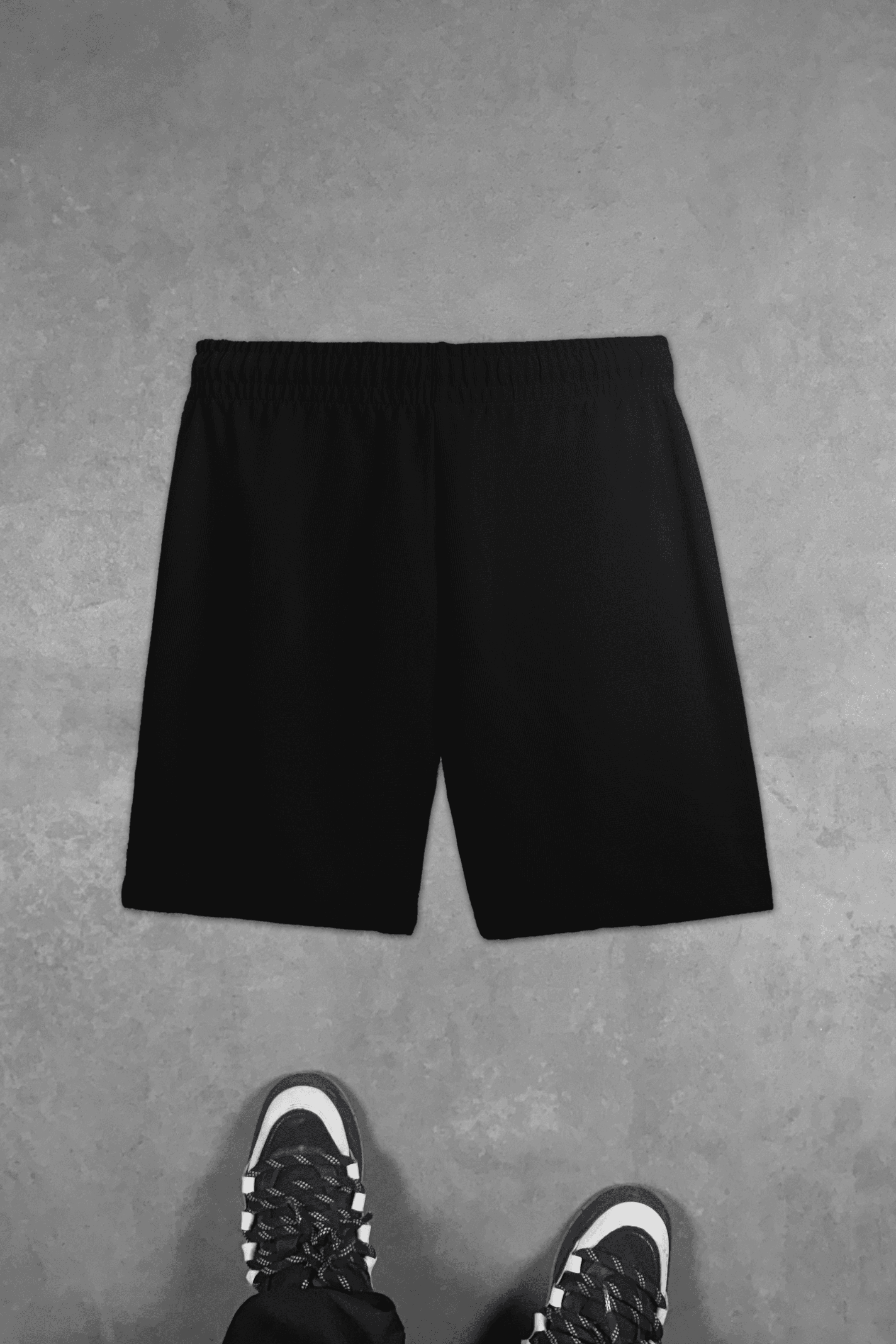 808 " Fallen King " Baskılı Oversize Şort