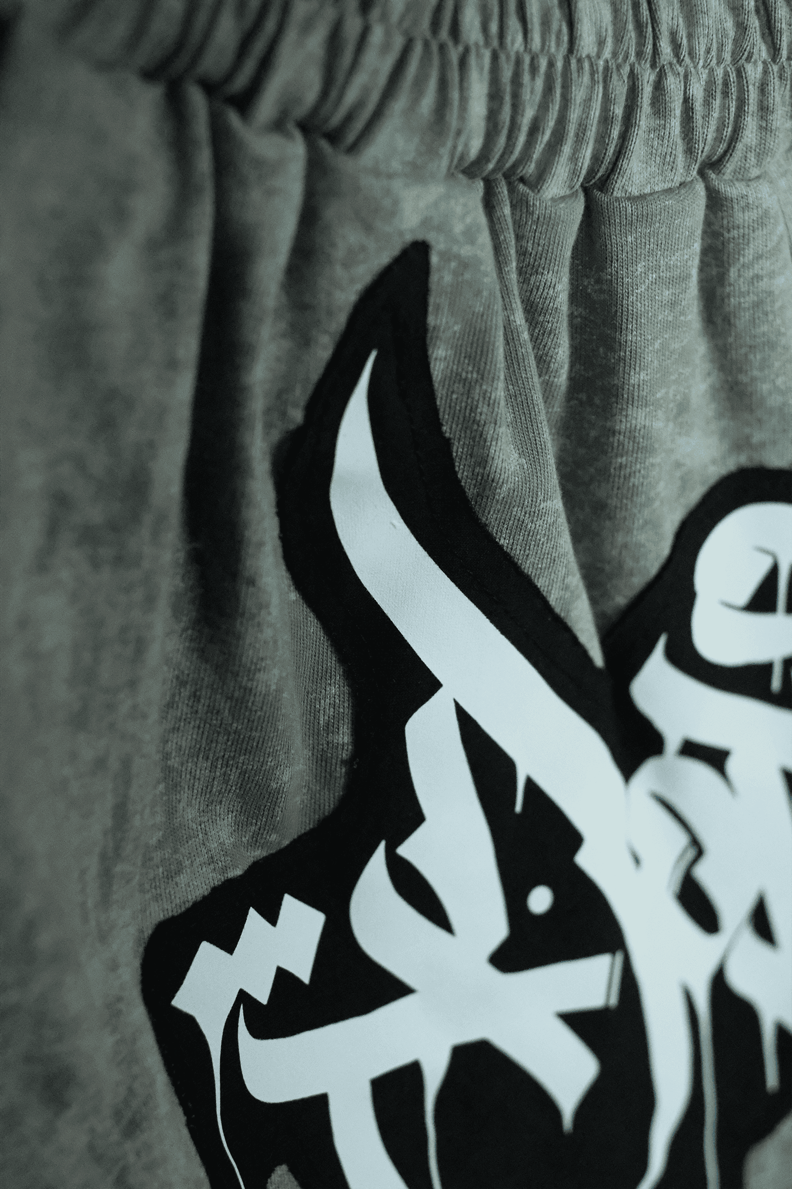 808 Eskitme Efekt Tag Patch Şort