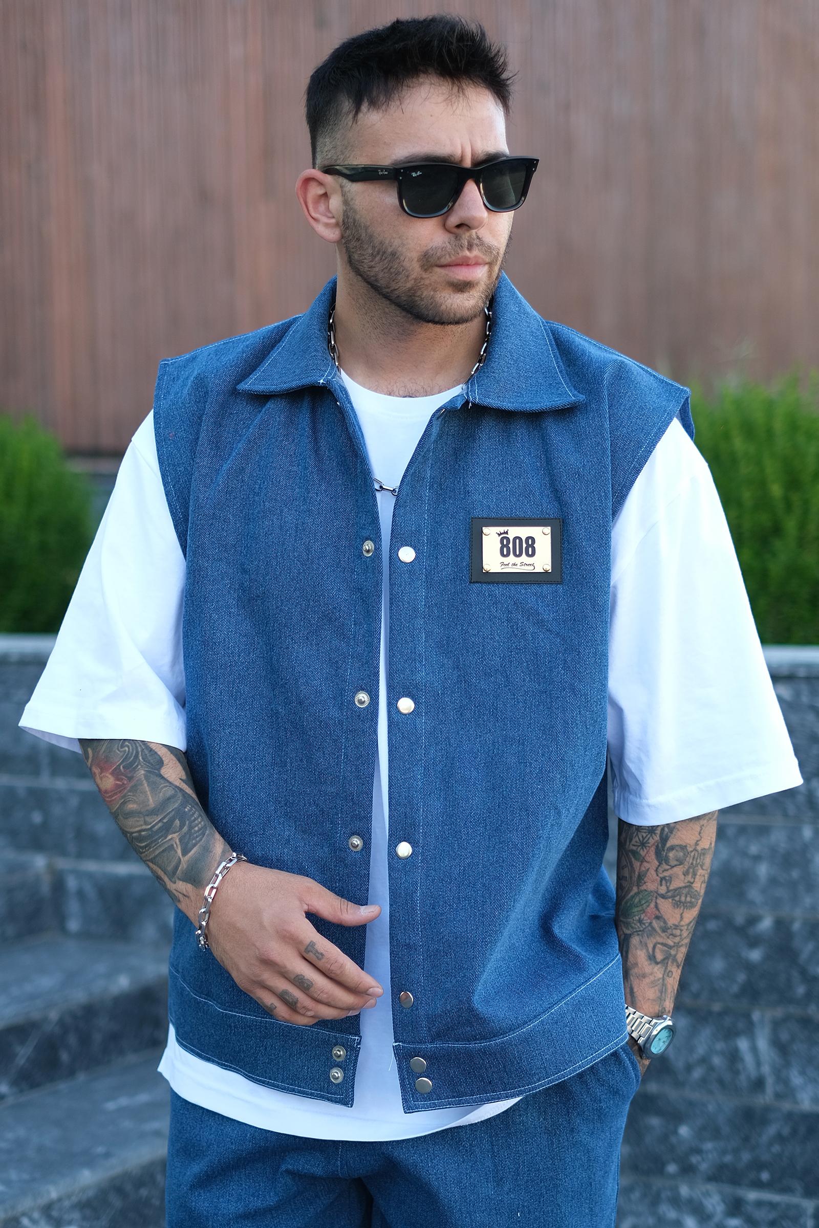 808 Oversize Basic Tok Kot Yelek