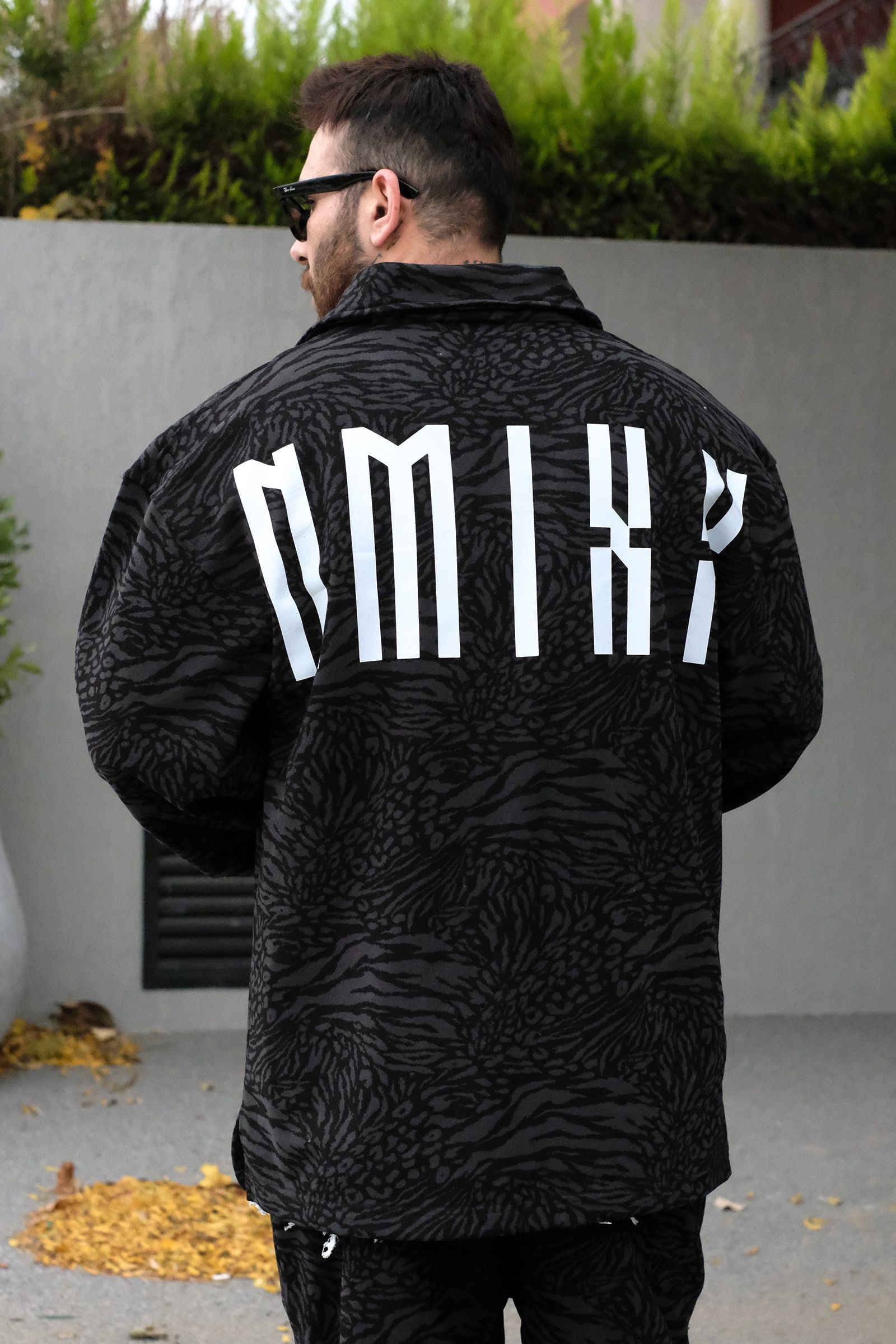 808 NMXX Baskılı Özel Tasarım Desenli Oversize Sweatshirt