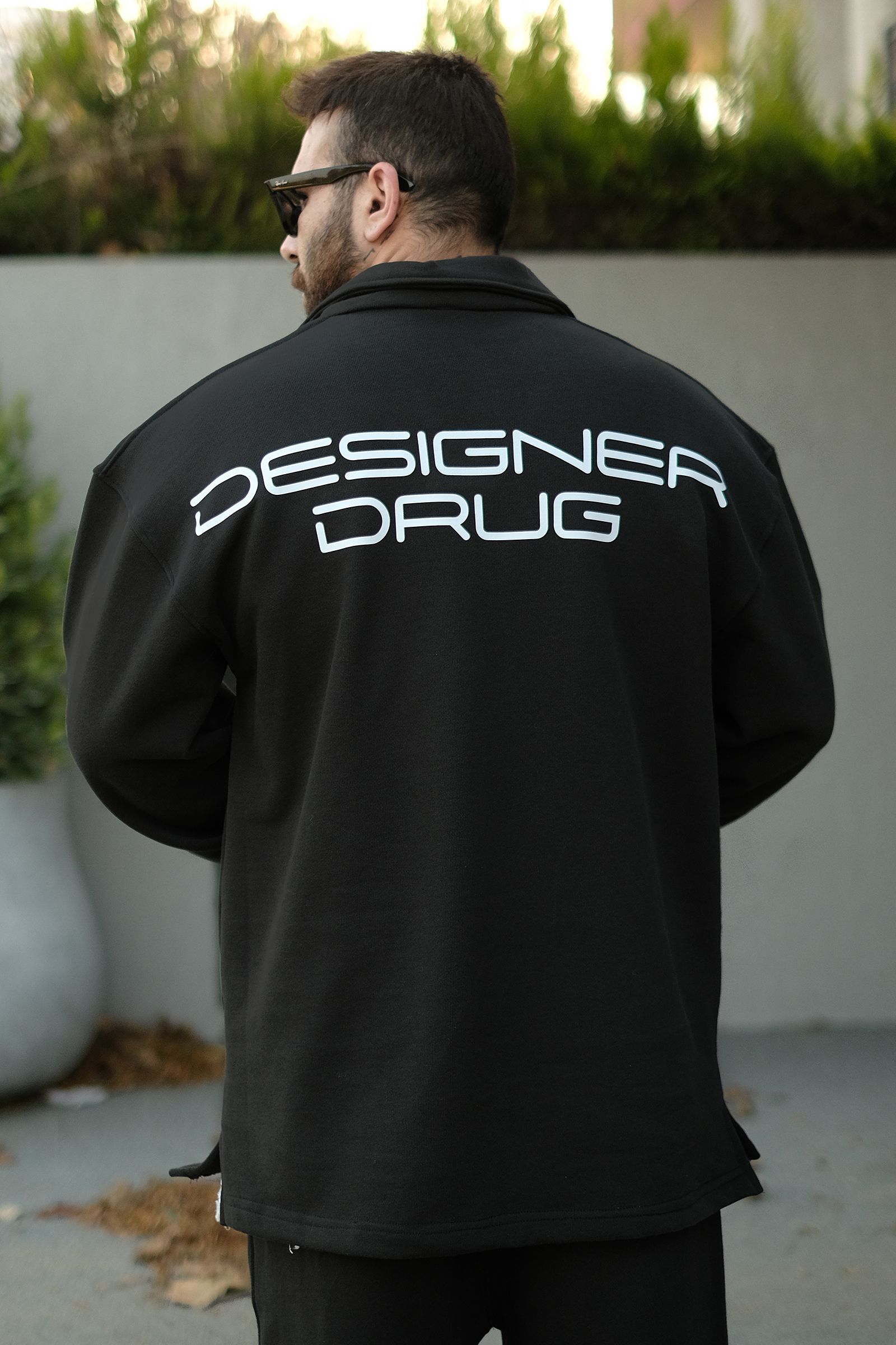 808 Designer Baskılı Özel Tasarım Oversize Yakalı Sweatshirt