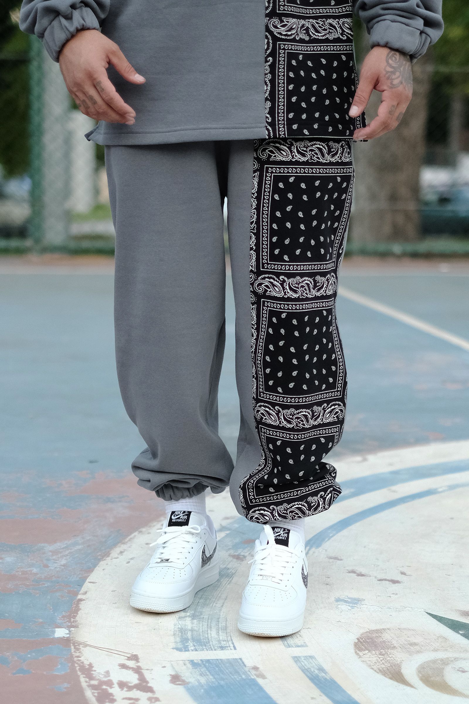 808 Bandana Kontrast Oversize Jogger