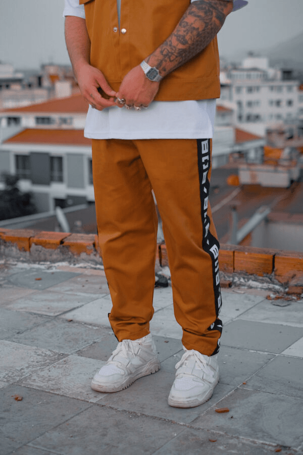 808 Şerit Detay Körük Cep Pantolon