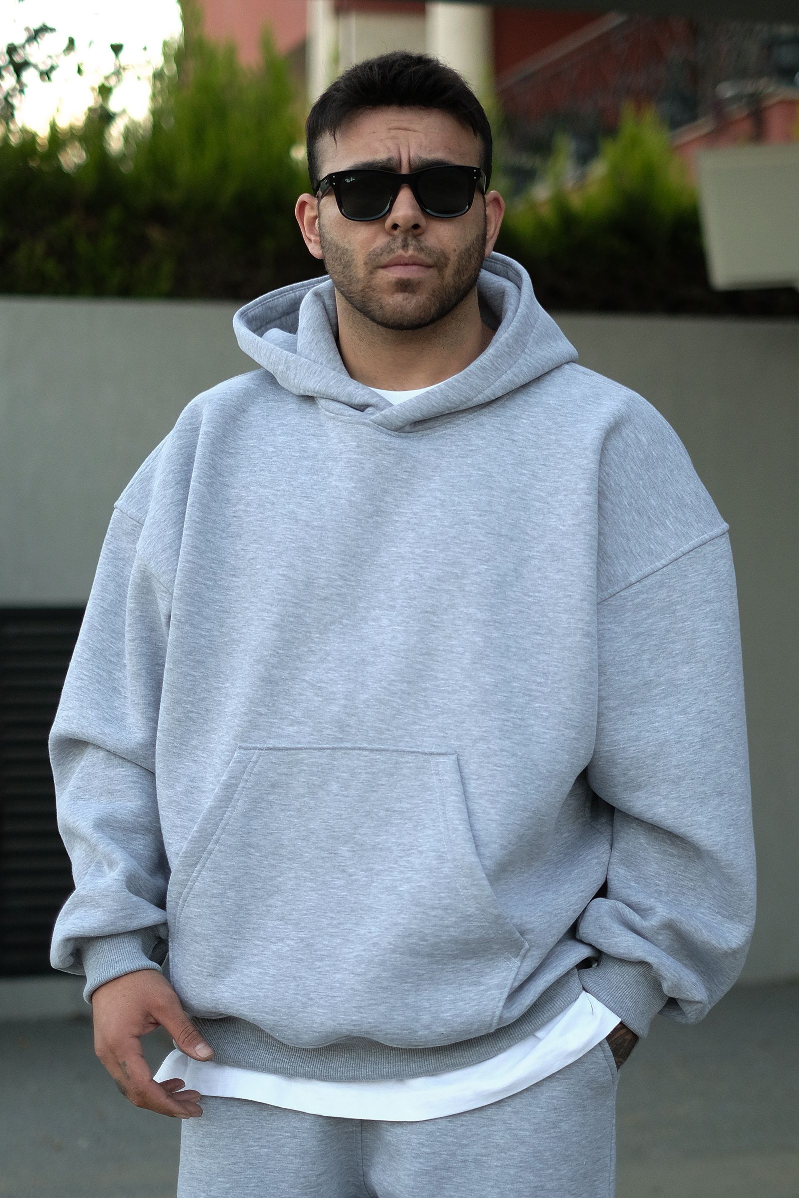 808 Basic Özel Tasarım Extra Oversize Hoodie