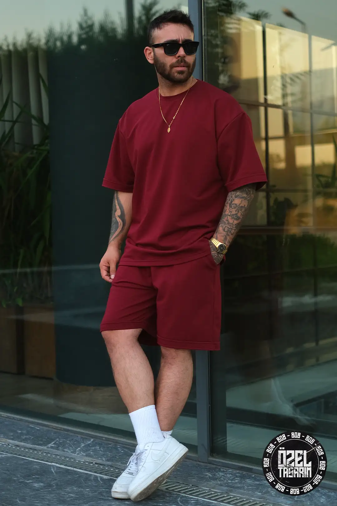 808 Basic Oversize Takım ( Tişört + Şort ) | 808 Shop | Feel The