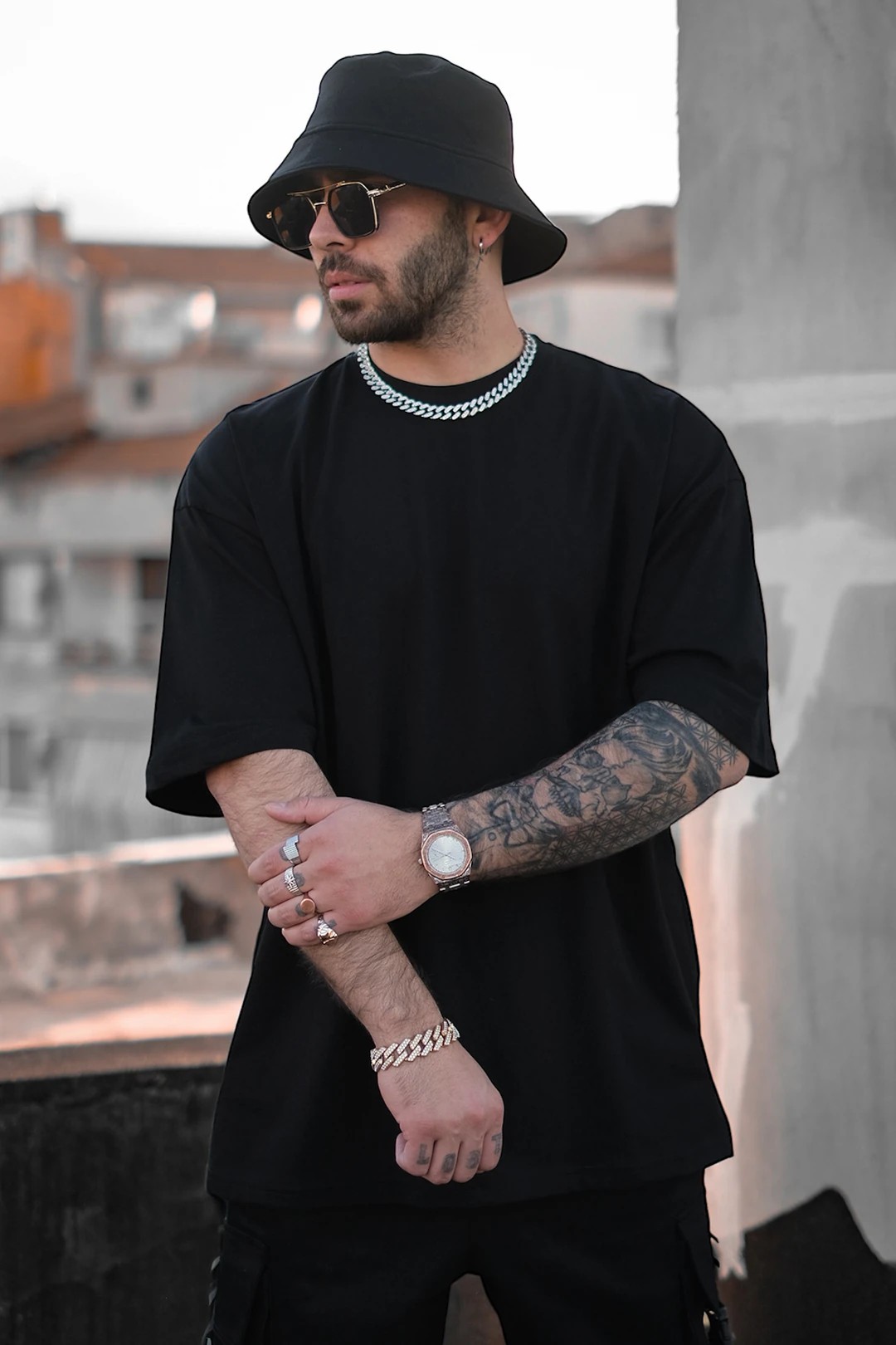 808 Basic Oversize Tişört 