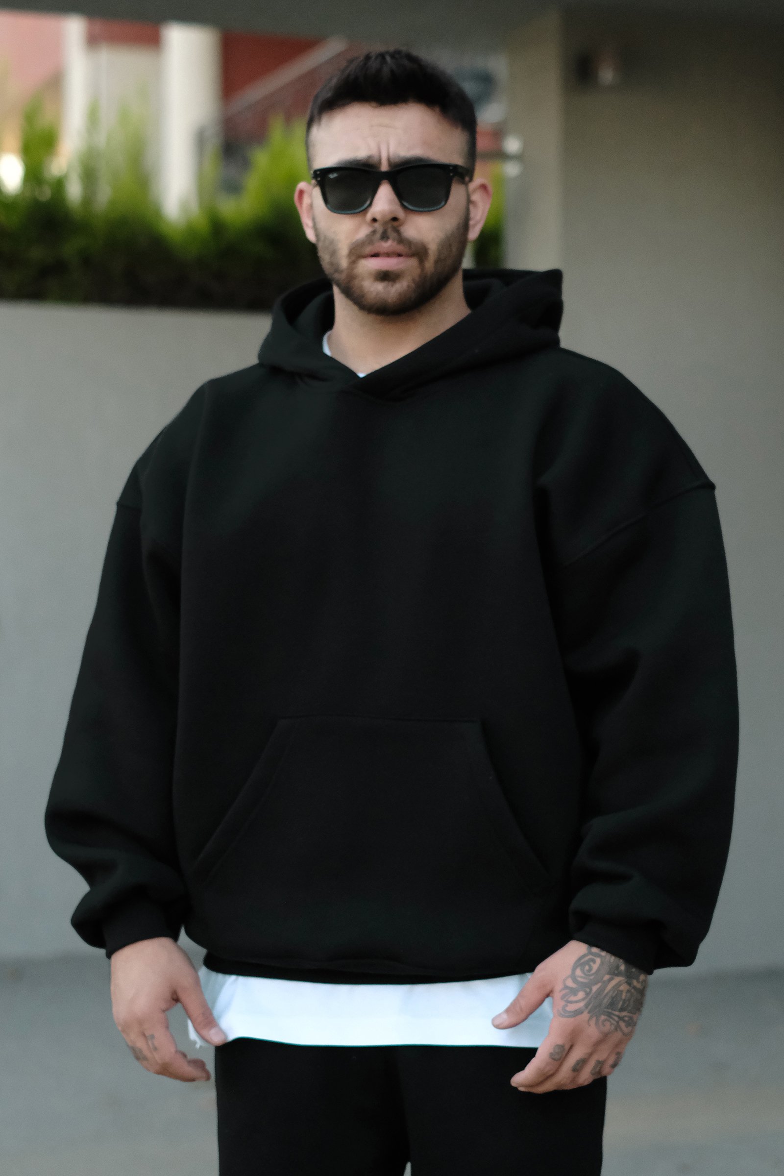 808 Basic Özel Tasarım Extra Oversize Hoodie