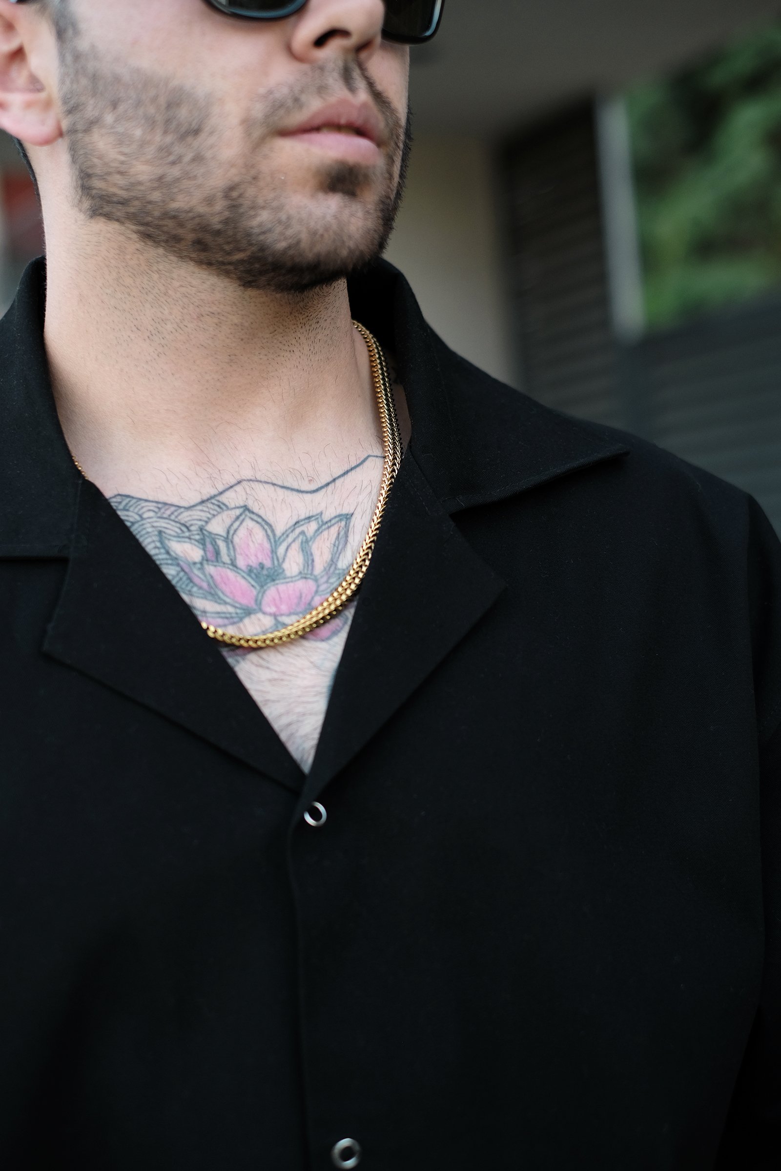 808 Oversize Basic Gömlek - Siyah
