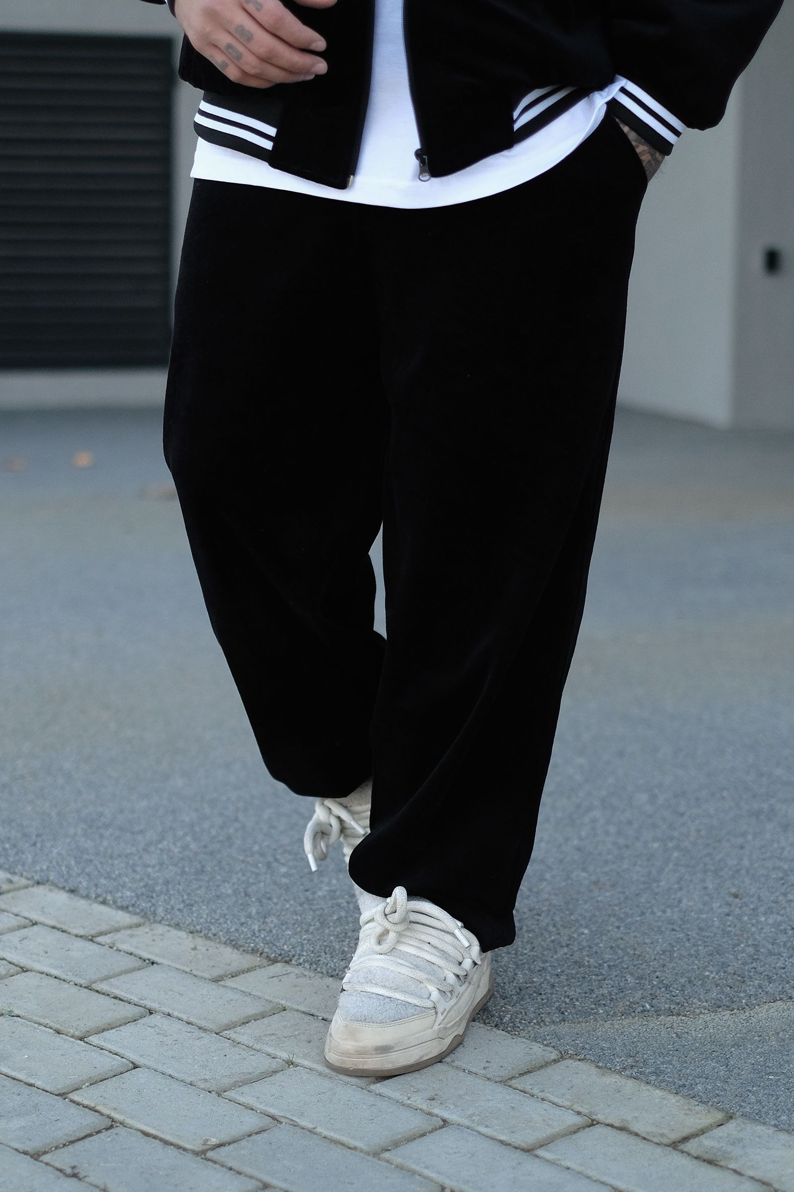 808 Basic Kadife Baggy Jogger