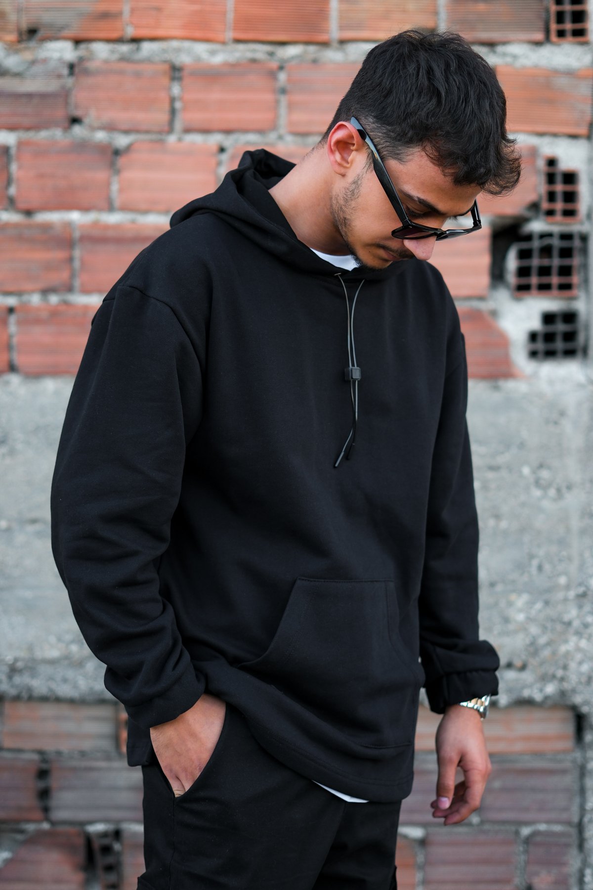 808 Basic Oversize Hoodie