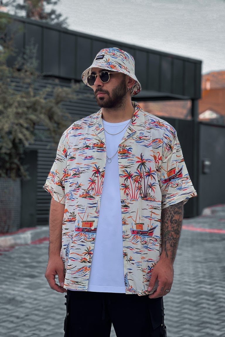 808 Miami Oversize Gömlek