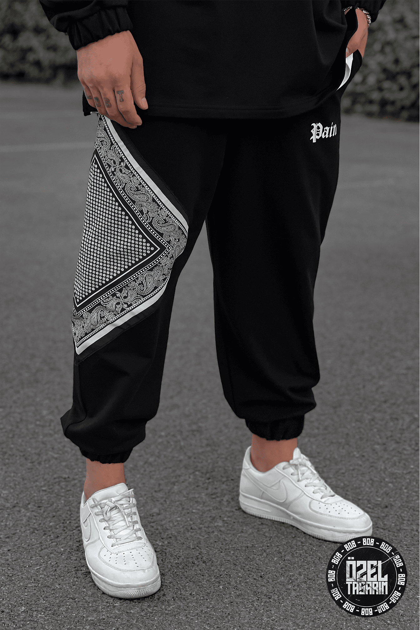 808 Pain Bandana Kontrast Oversize Jogger