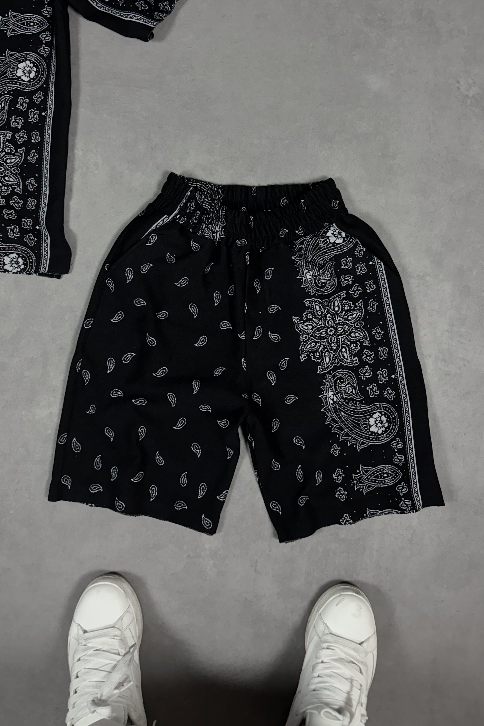 808 Bandana Desen Tok Şort
