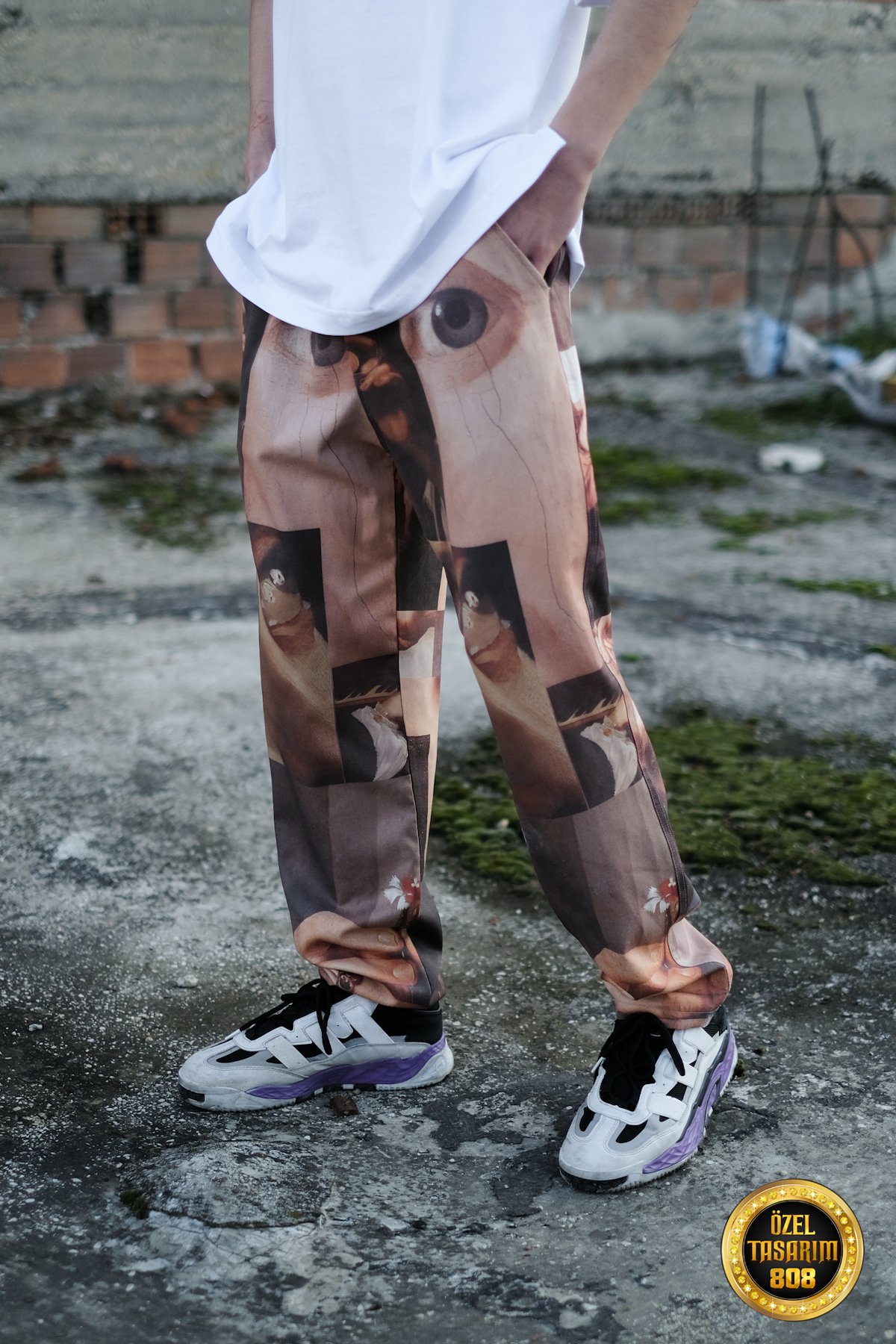 808 Rönesans III Özel Tasarım Baggy Jogger