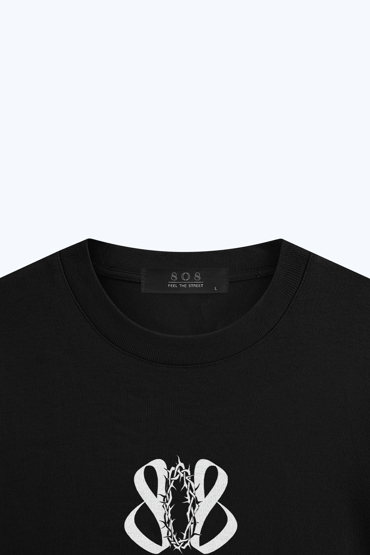 808 Reedemed Baskılı Oversize Tişört