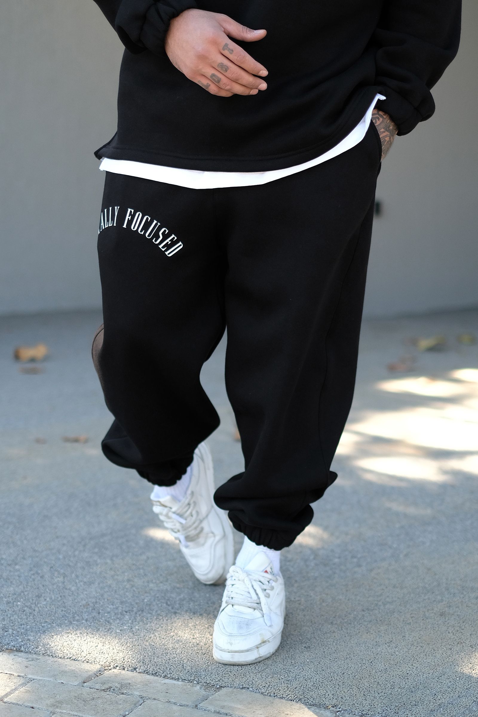 808 Totaly Focused Baskılı Oversize Jogger