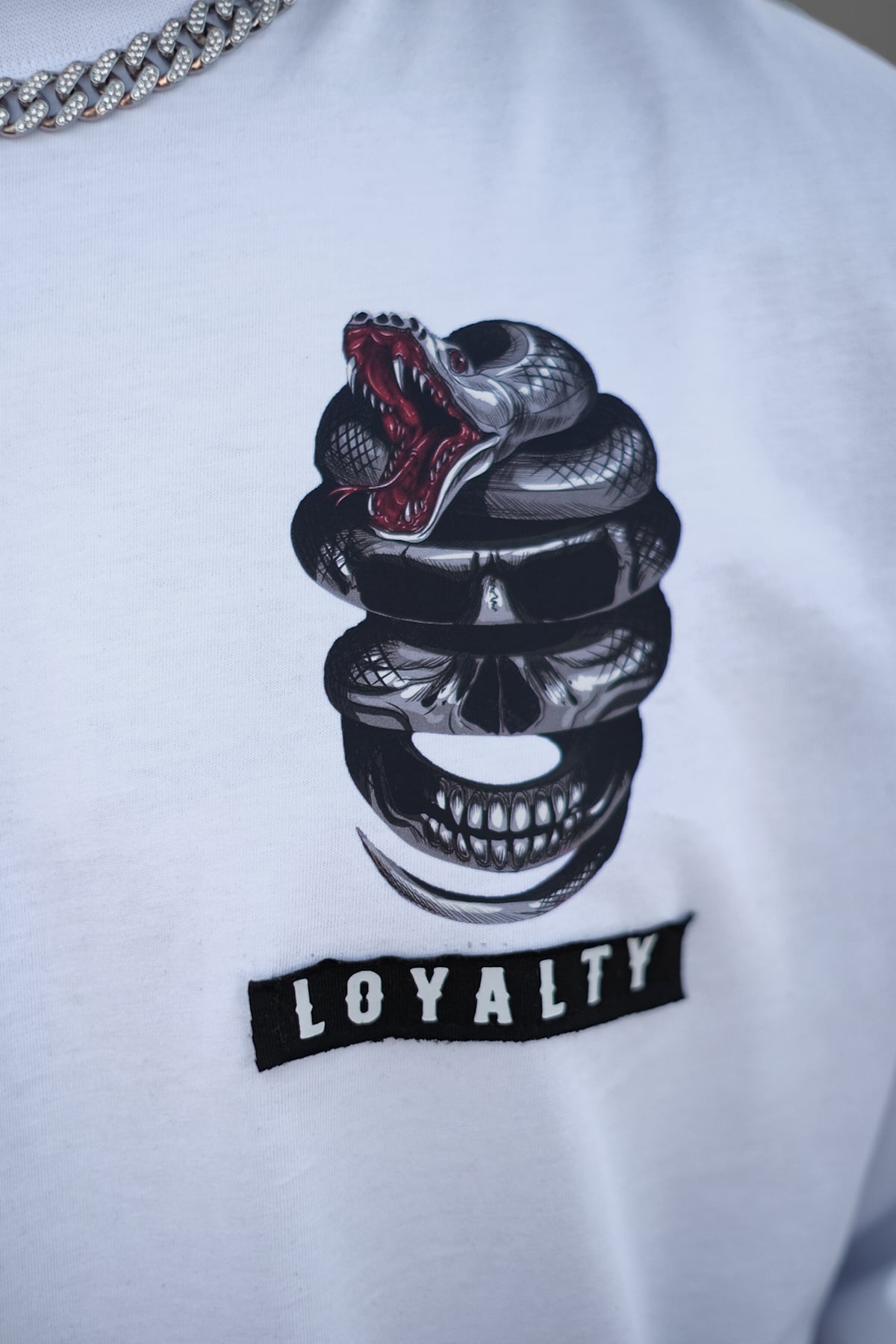 808 Loyalty Baskılı Oversize Tişört