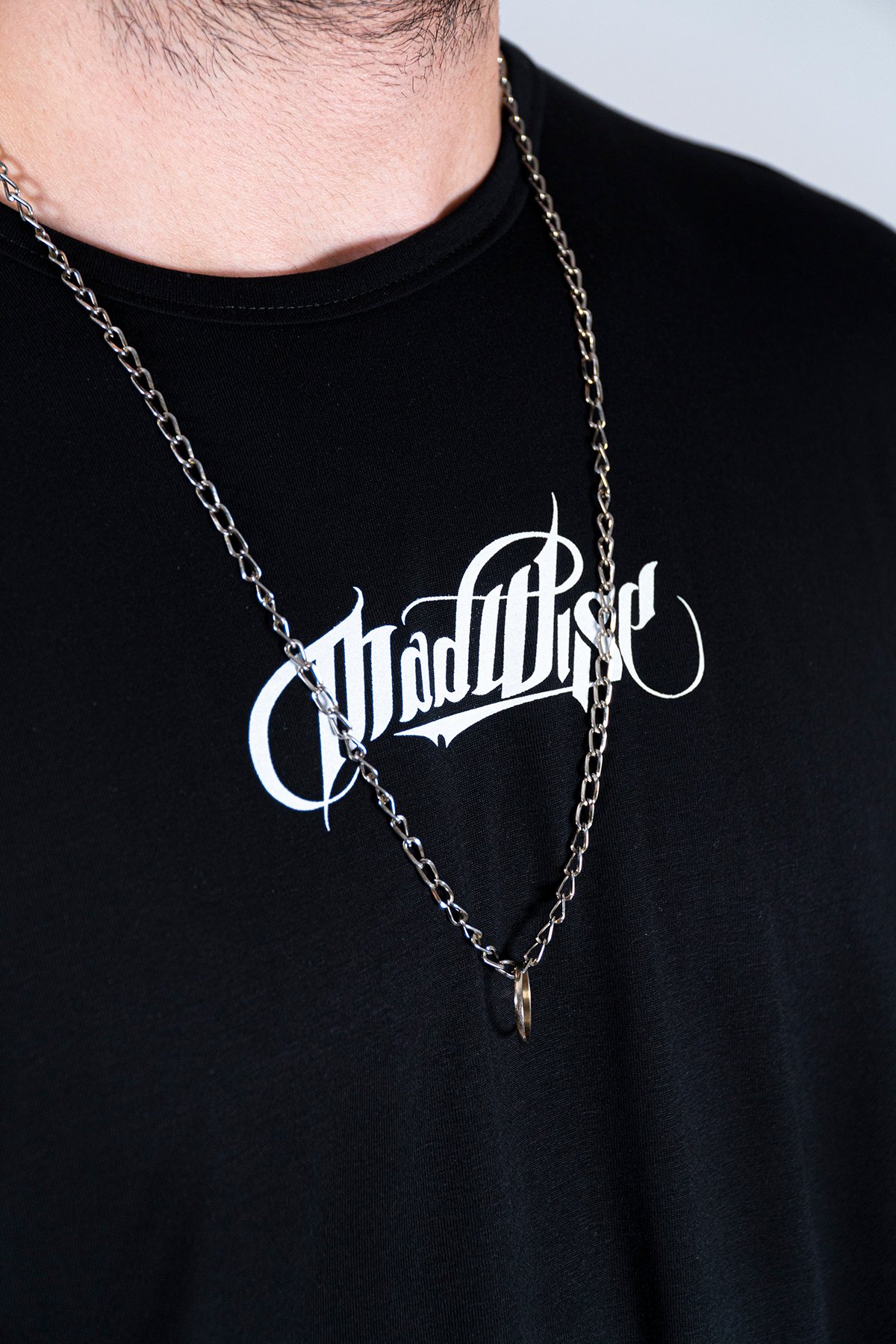 808 '' Madwise '' Baskılı Oversize Tişört