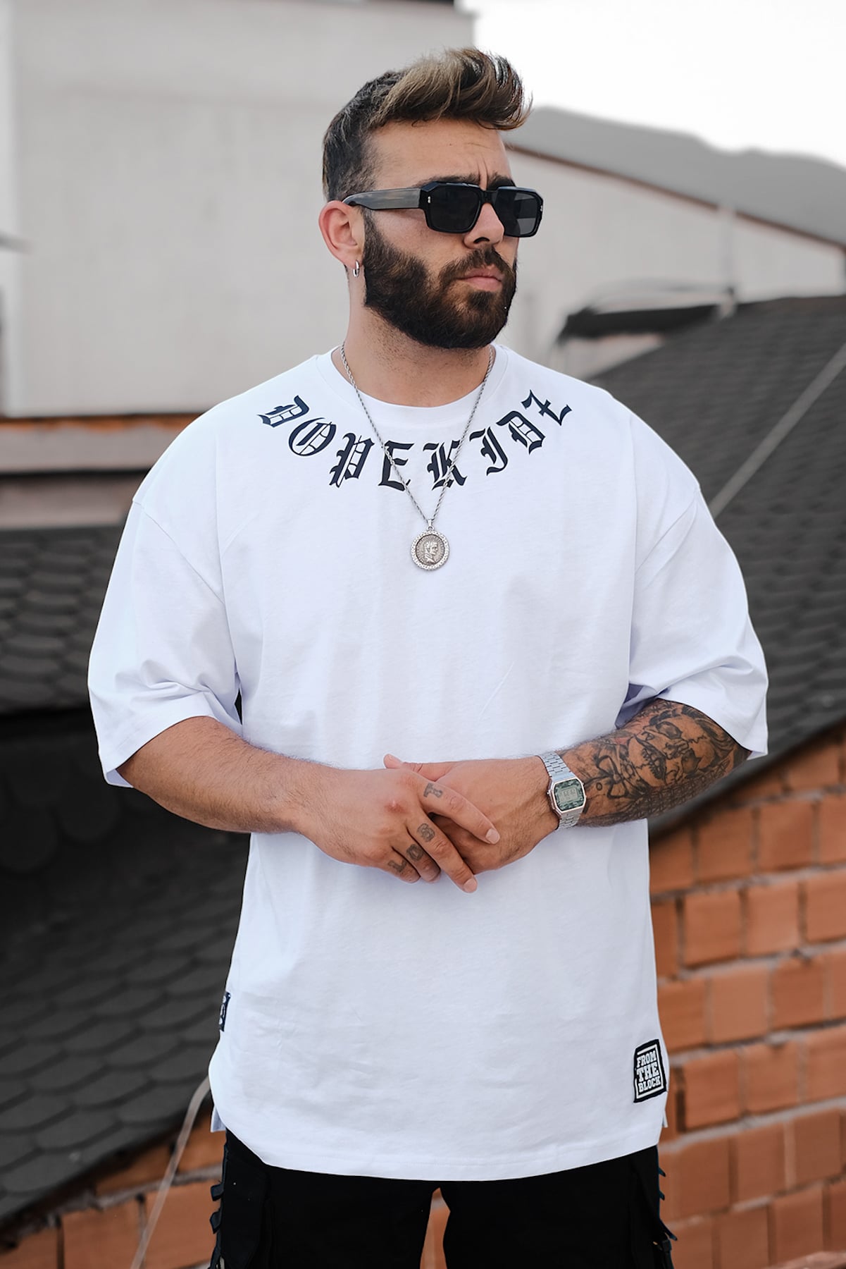808 Dopekidz Baskılı Oversize Tişört