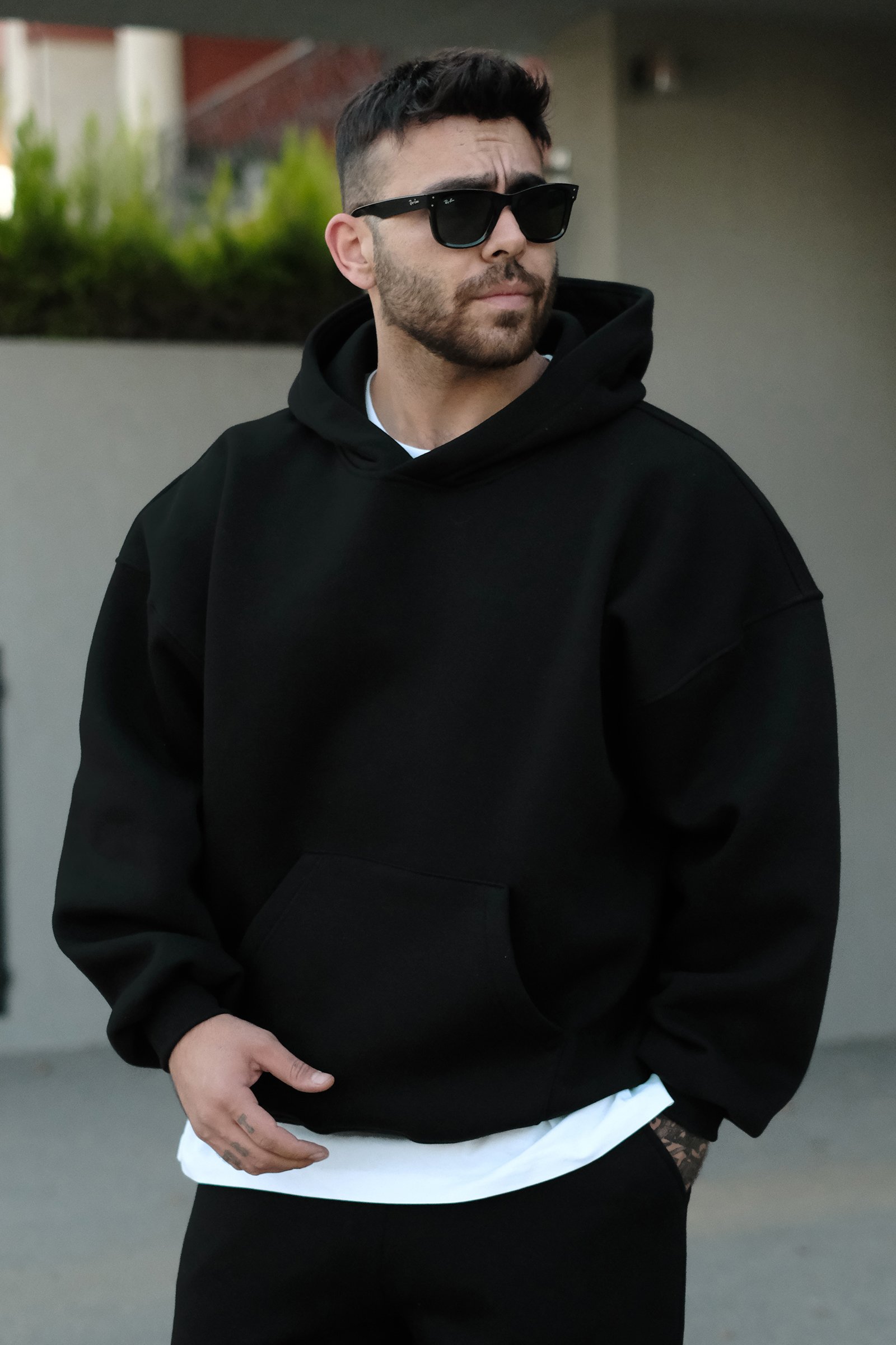 808 Basic Özel Tasarım Extra Oversize Hoodie