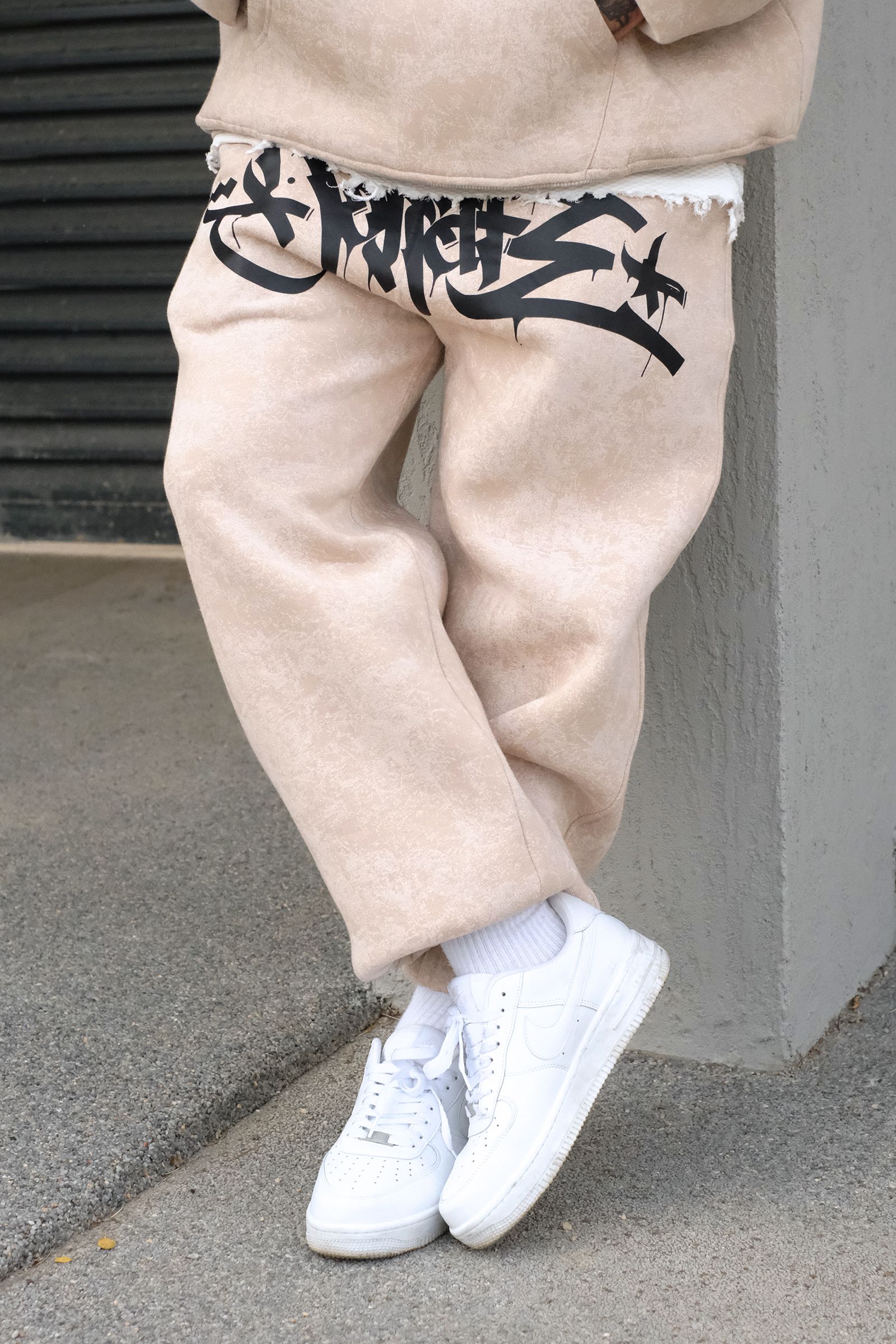 808 Tag Baskılı Özel Tasarım Oversize Jogger