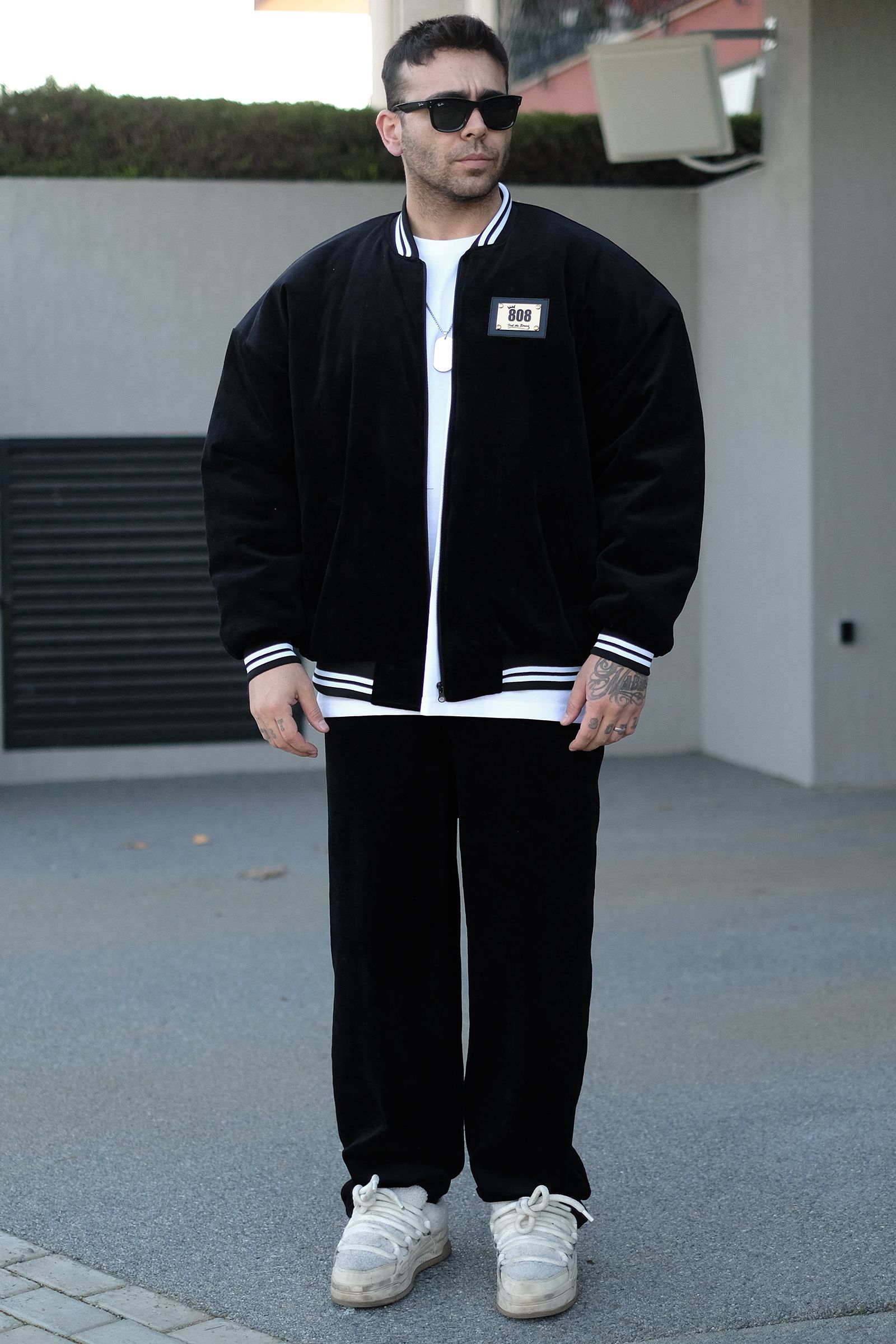 808 Basic Kadife Baggy Jogger