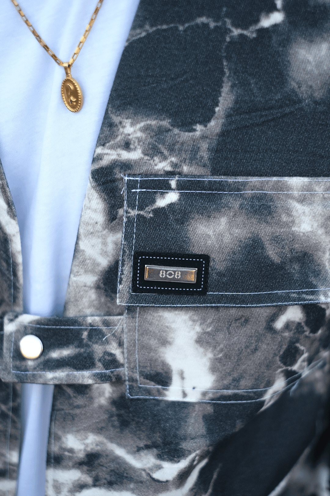 808 marble Desen Oversize Takım ( Yelek + pantolon )