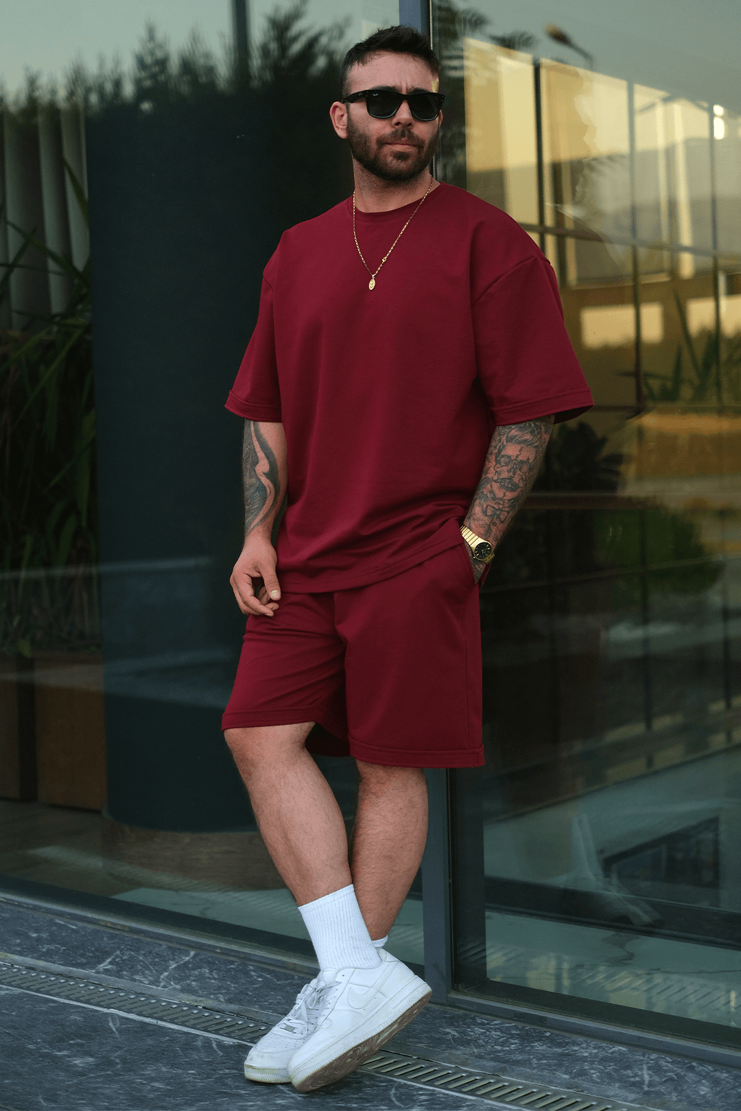 808Basic Oversize Tok şort
