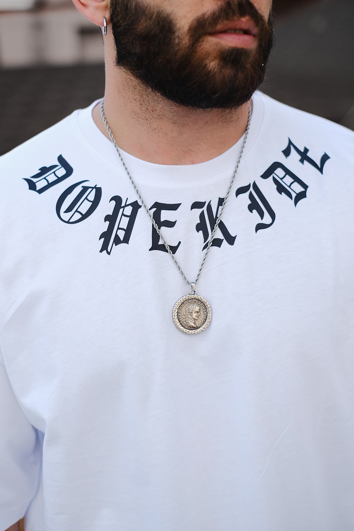 808 Dopekidz Baskılı Oversize Tişört