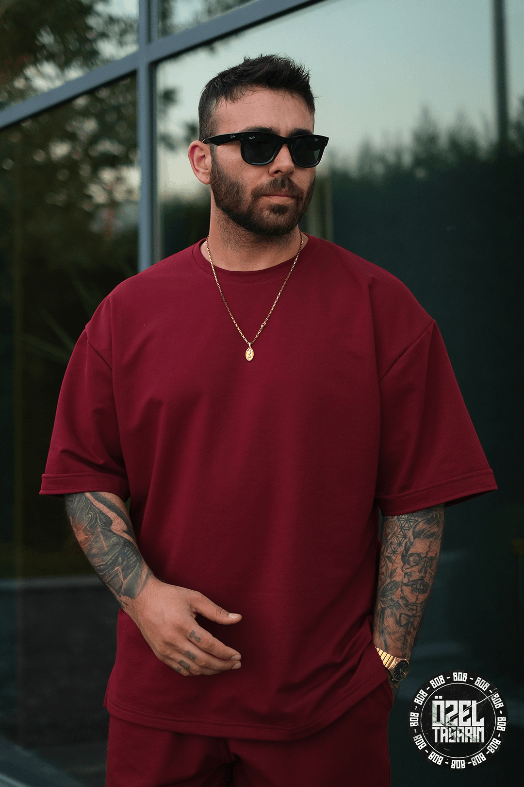 808 Basic Oversize Tok tişört