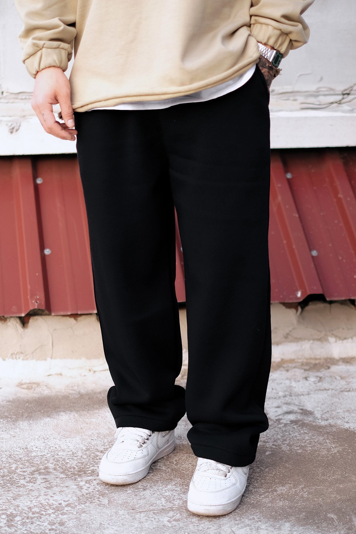 808 Basic Oversize Baggy Jogger