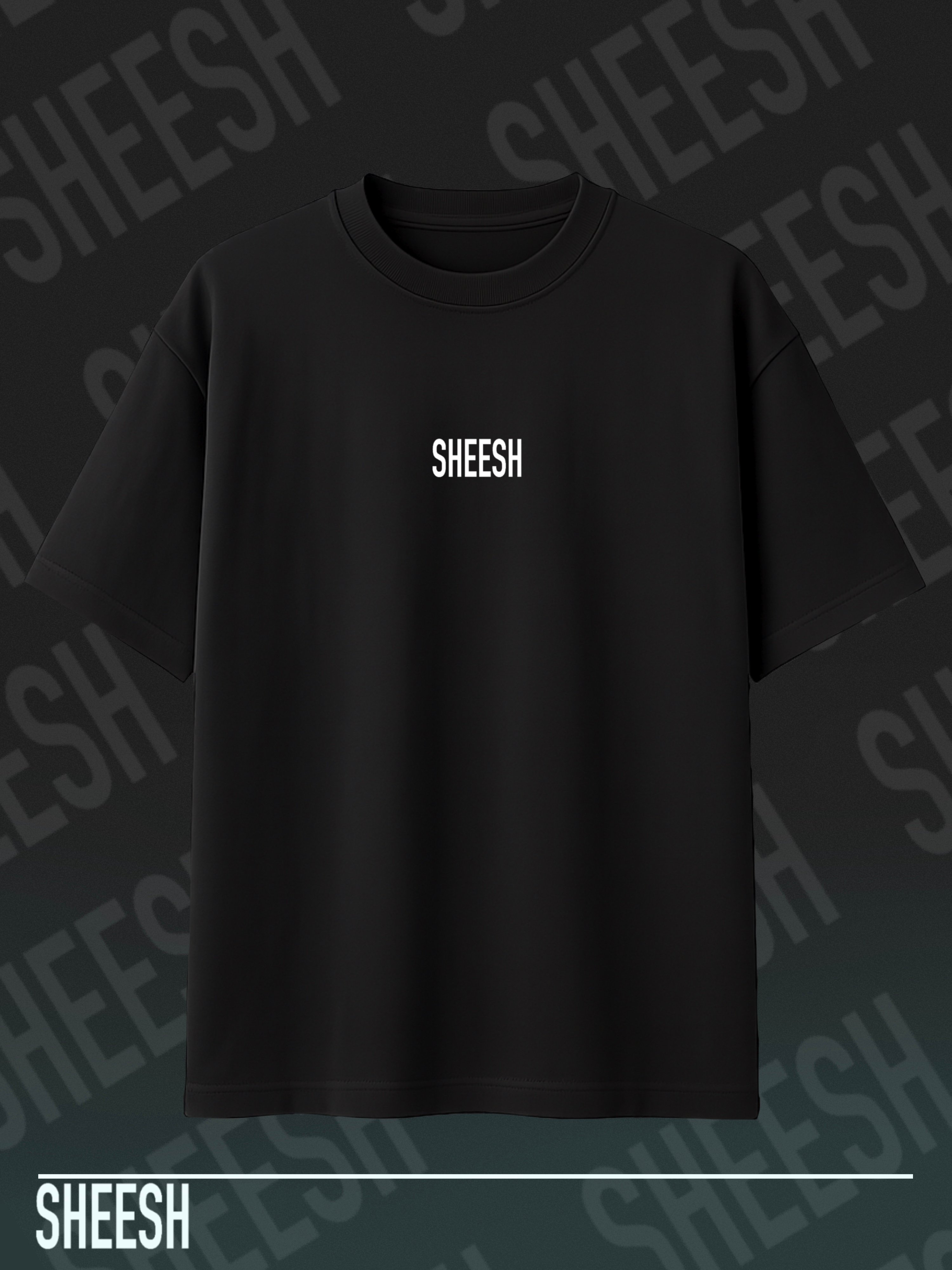 Samumeaw Oversize Tshirt - Siyah