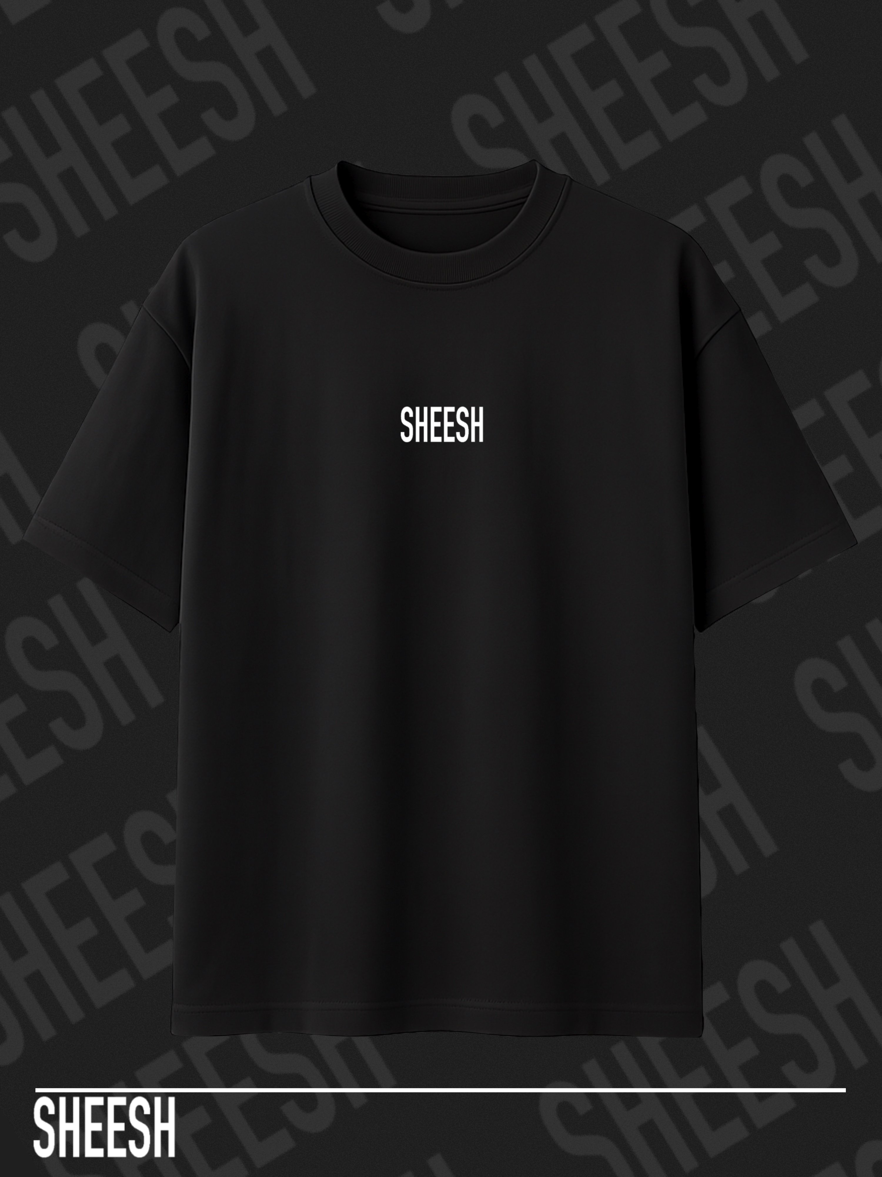 Basic Oversize Tshirt - Siyah