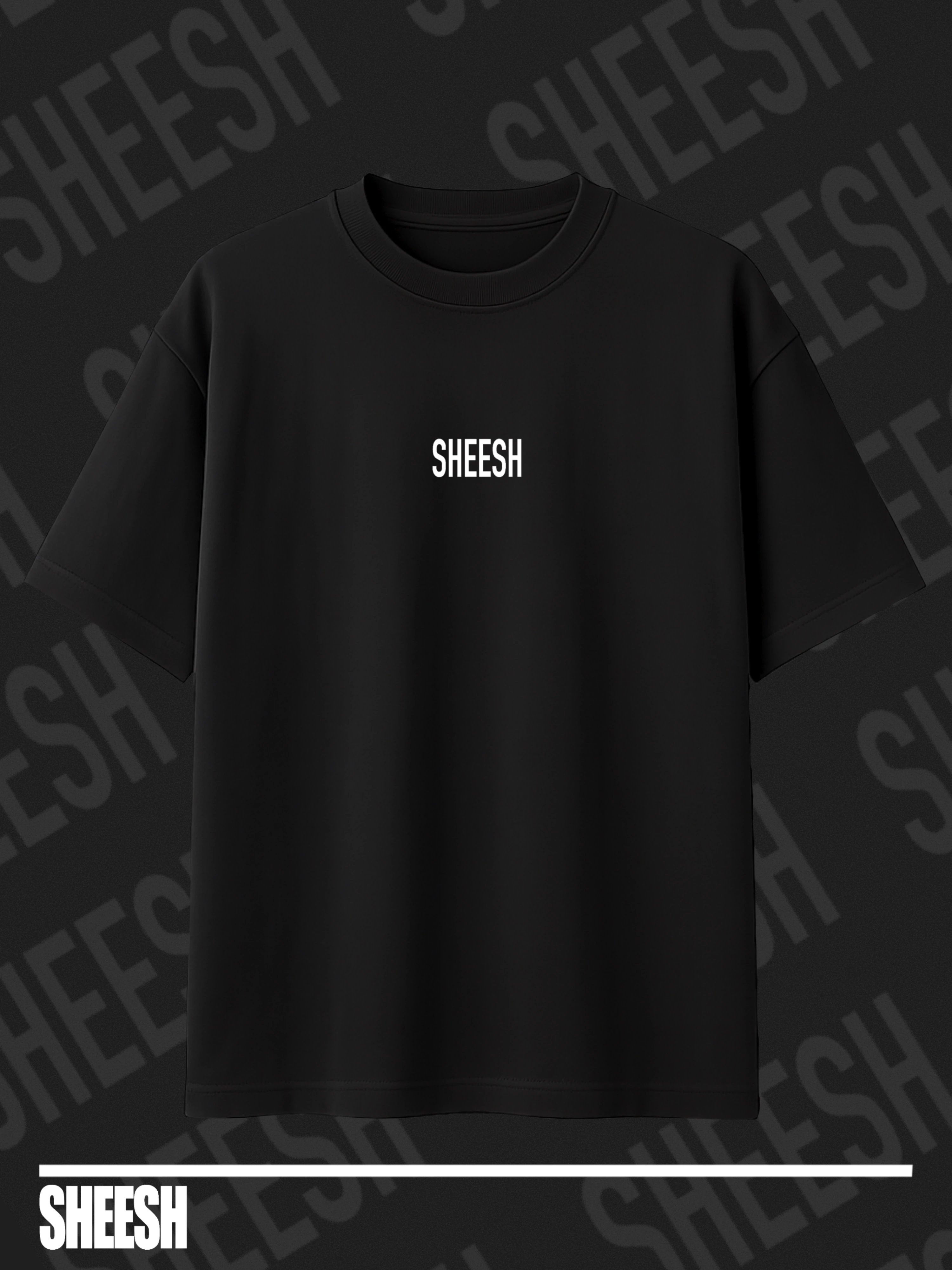Basic Oversize Tshirt - Siyah