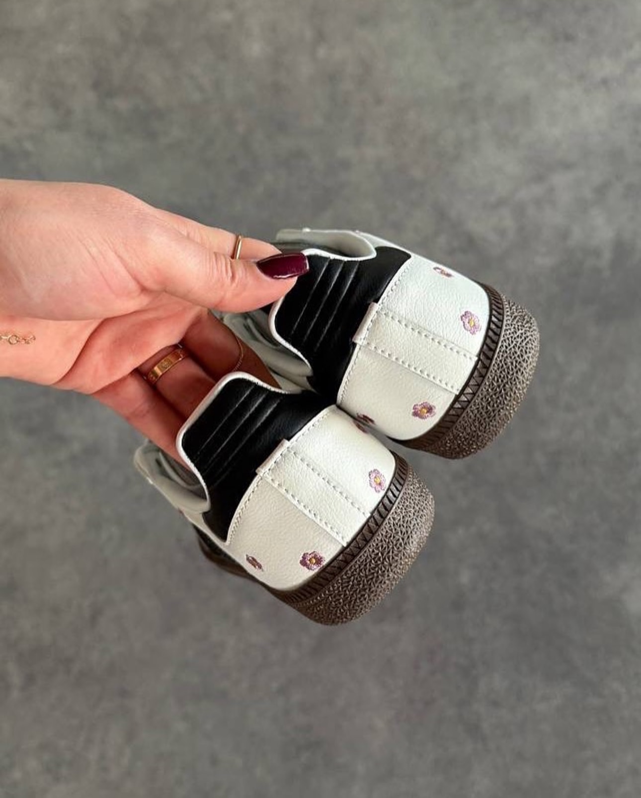 SAMBA Sneaker - Desenli Beyaz