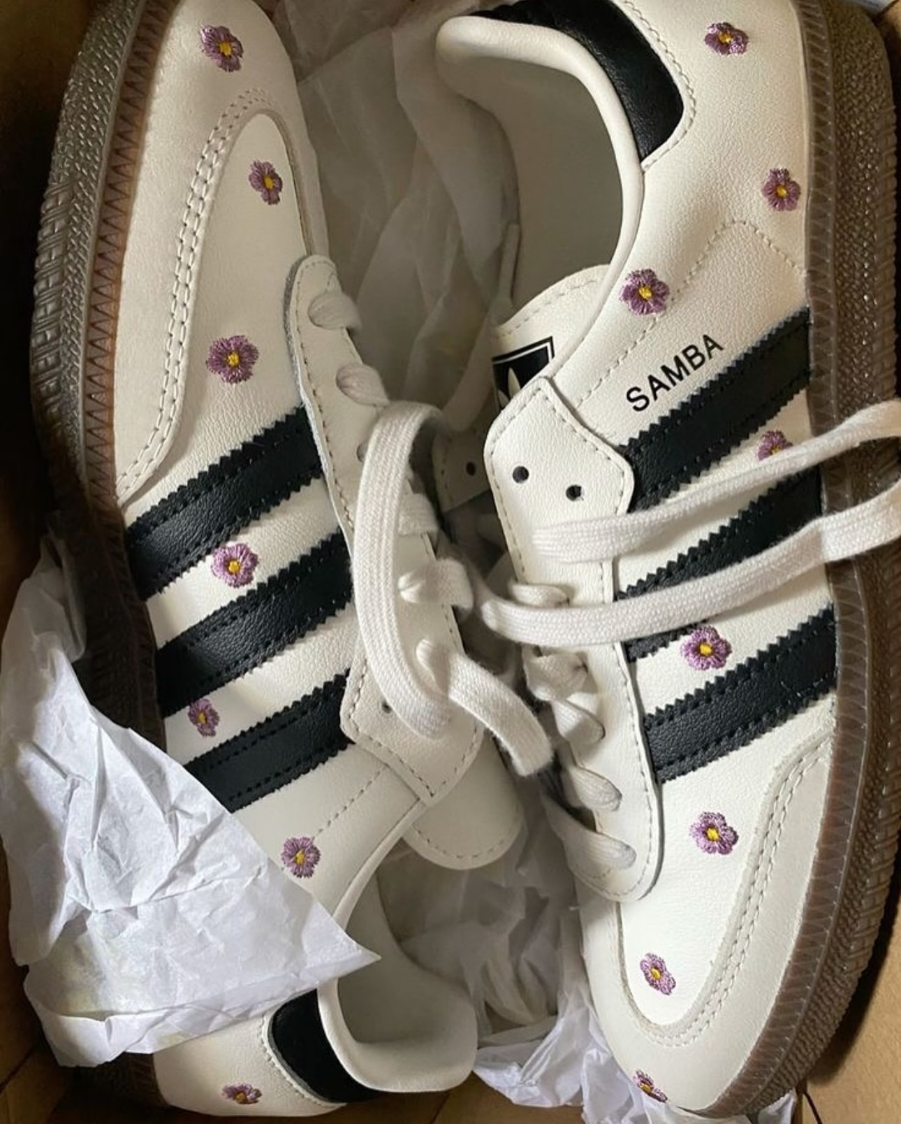 SAMBA Sneaker - Desenli Beyaz