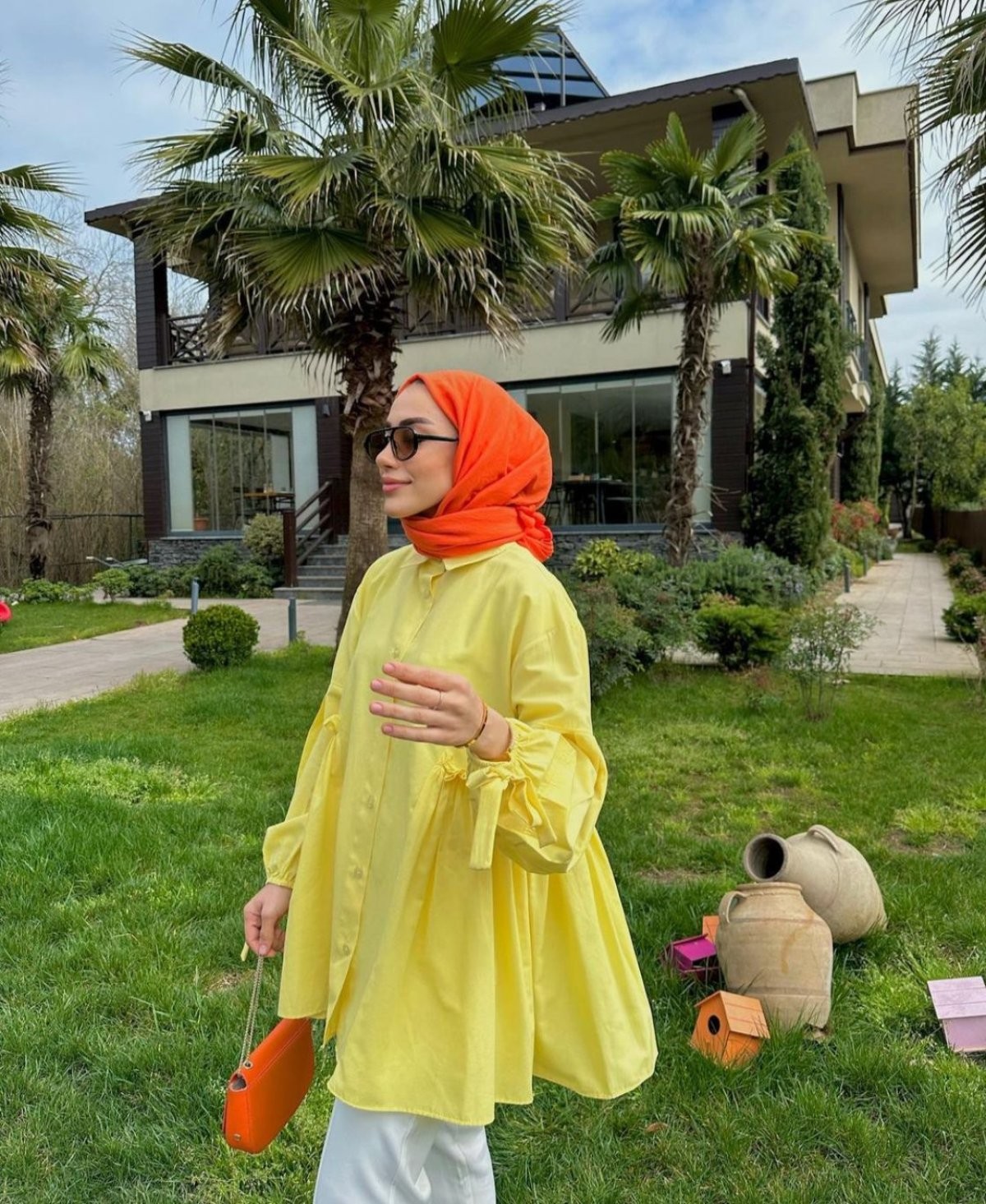 Alice Gömlek - Sarı