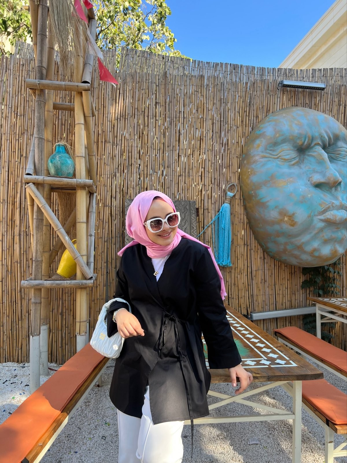 Yandan Bağlamalı Kimono - Siyah