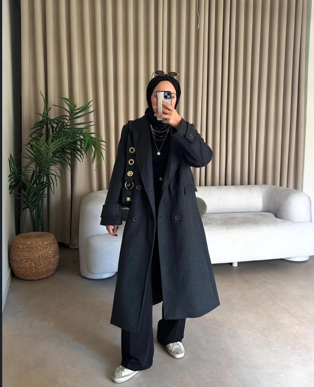 Geniş Manşet Kaban 