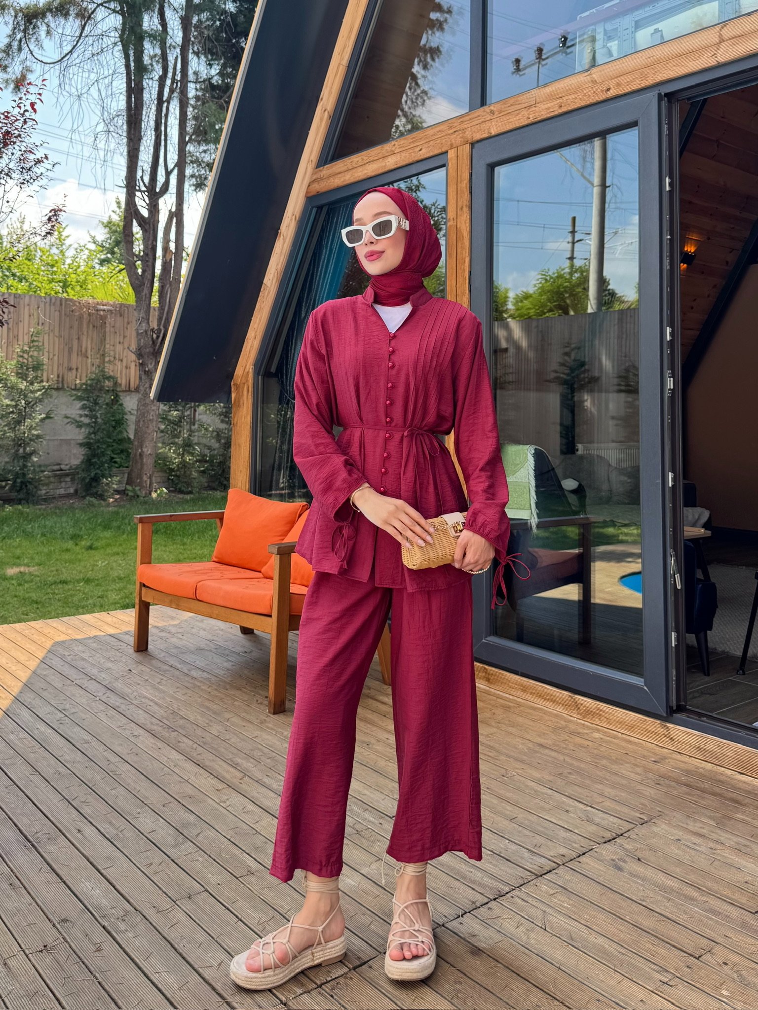 Biblos Takım - Bordo