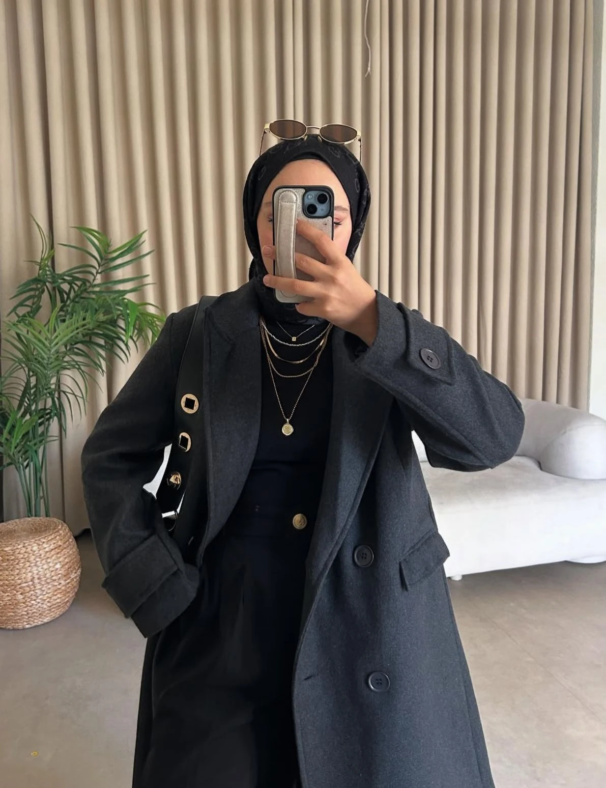 Geniş Manşet Kaban 